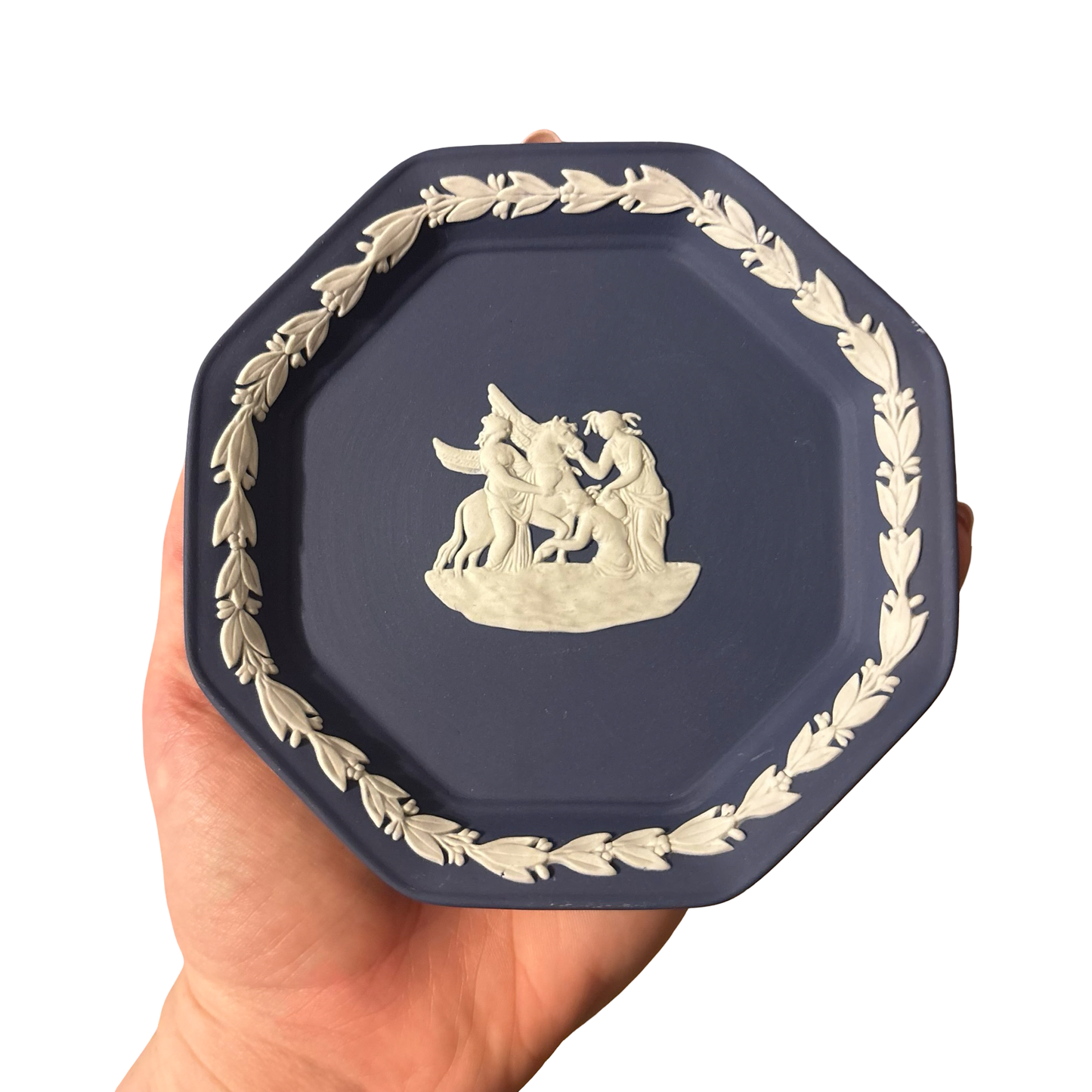 Blue Wedgewood Jasperware Plate