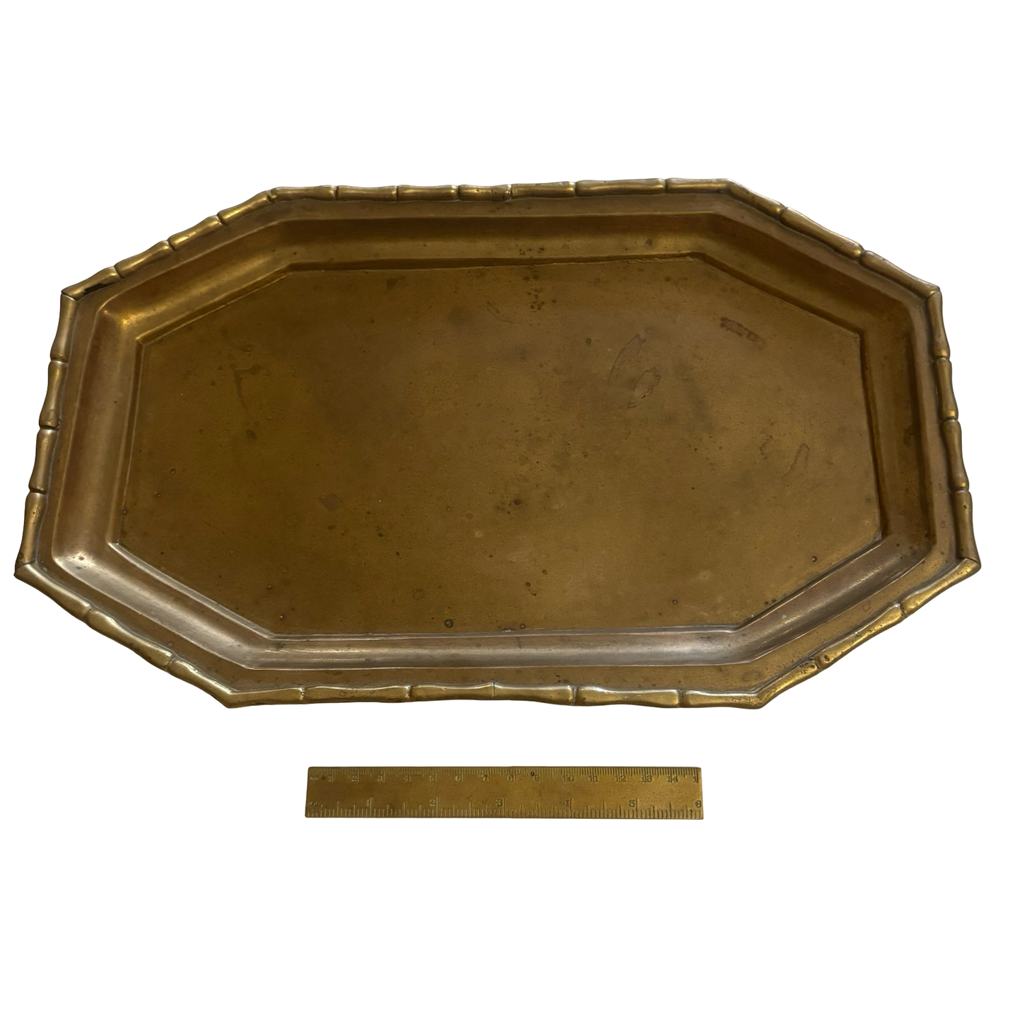 Brass Bamboo Tray