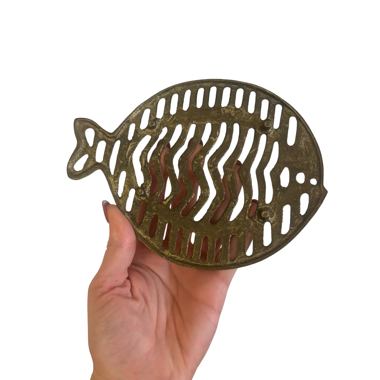 Brass Fish Trivet