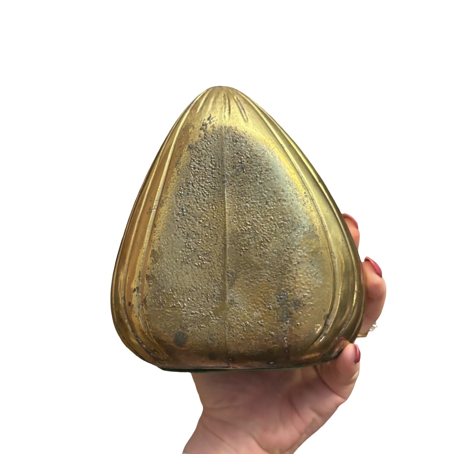 Ben Siebel Clamshell Brass Bookend