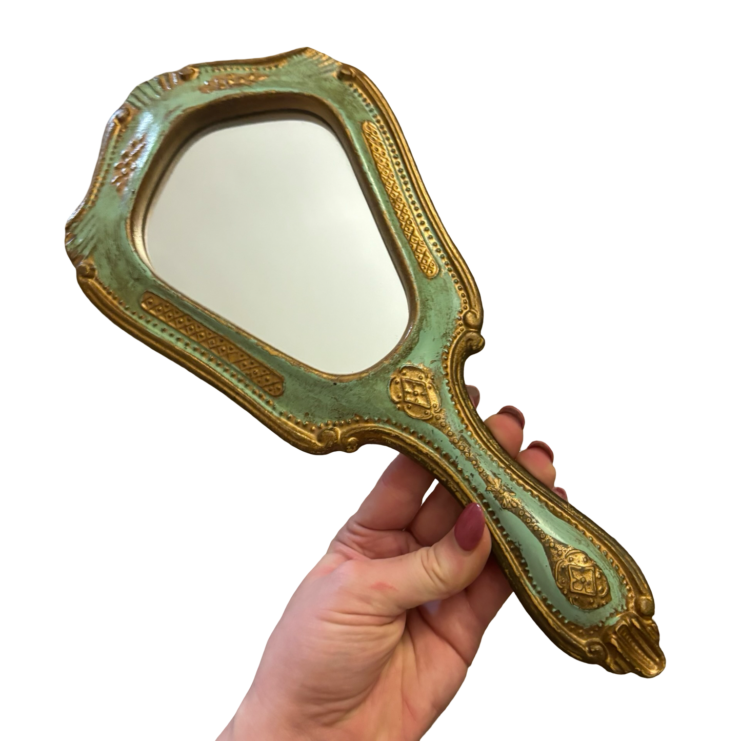 Florentine Hand Mirror
