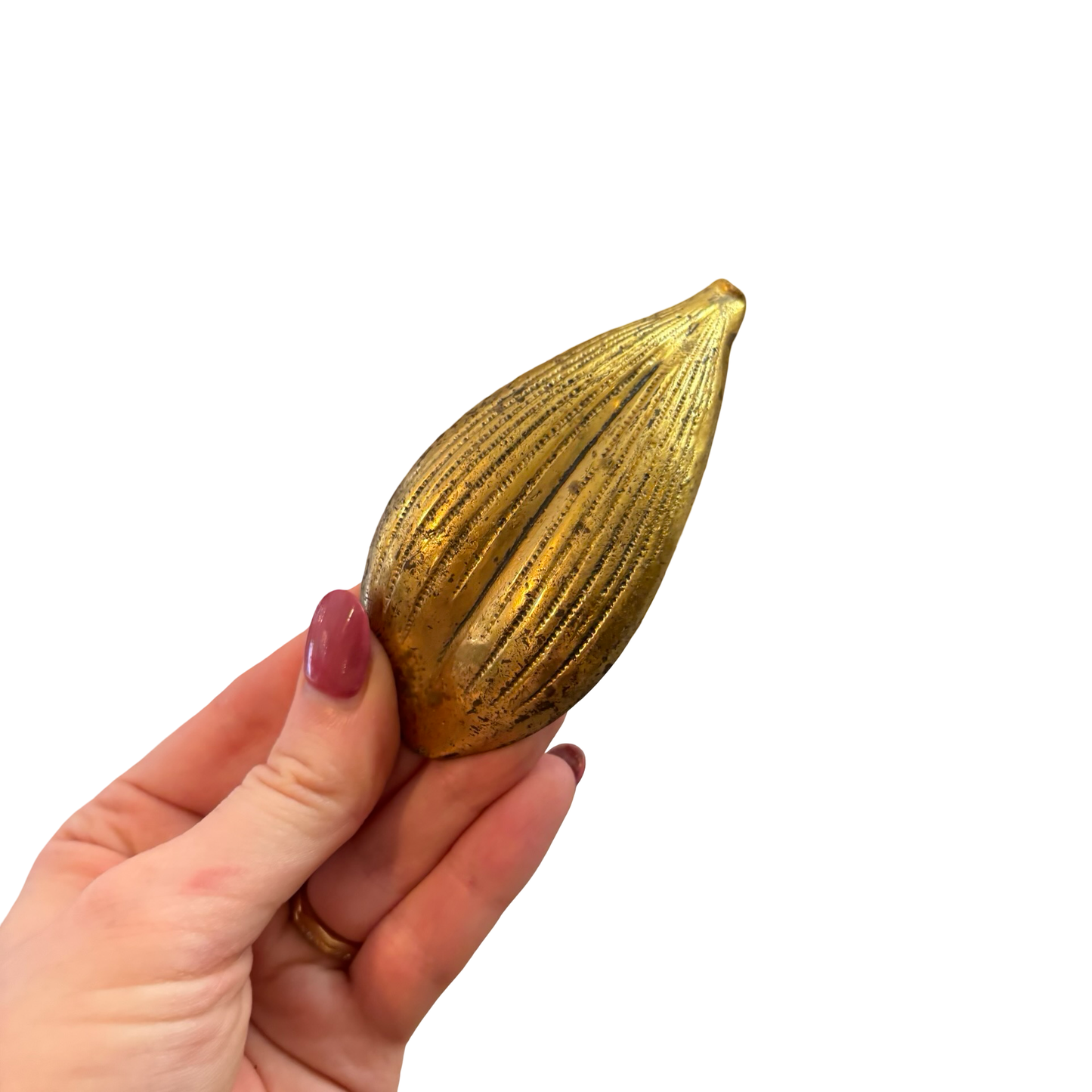 Brass Lotus Flower Ashtray