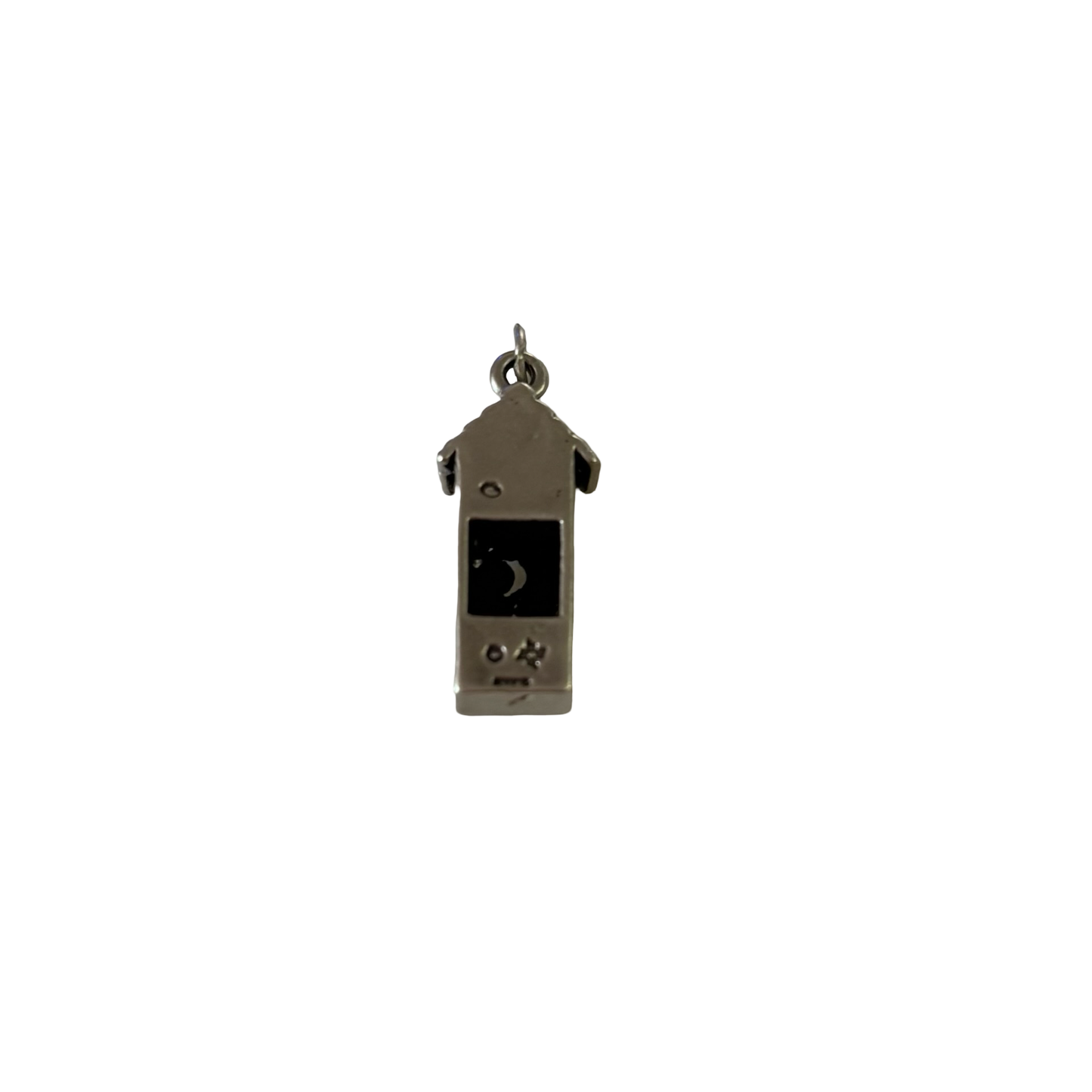 Sterling Silver Outhouse Pendant