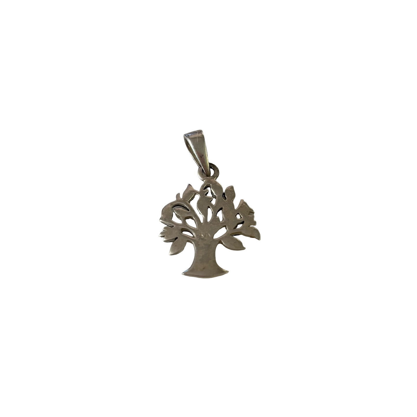 Sterling Silver Marcasite Tree Pendant