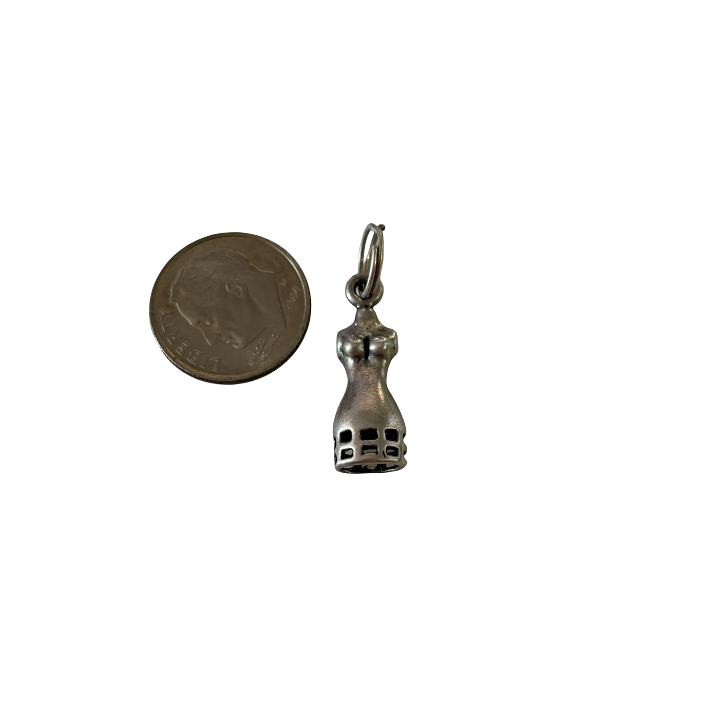Sterling Silver Mannequin Pendant