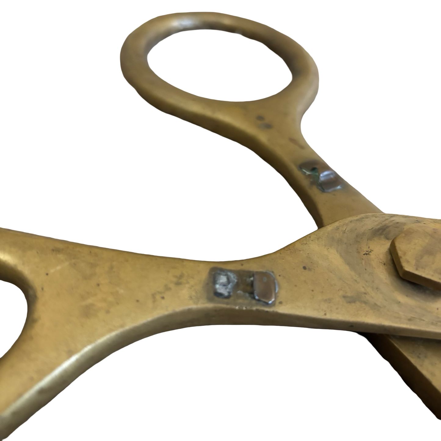 Brass Extra Large Articulated Advertising Display Scissors