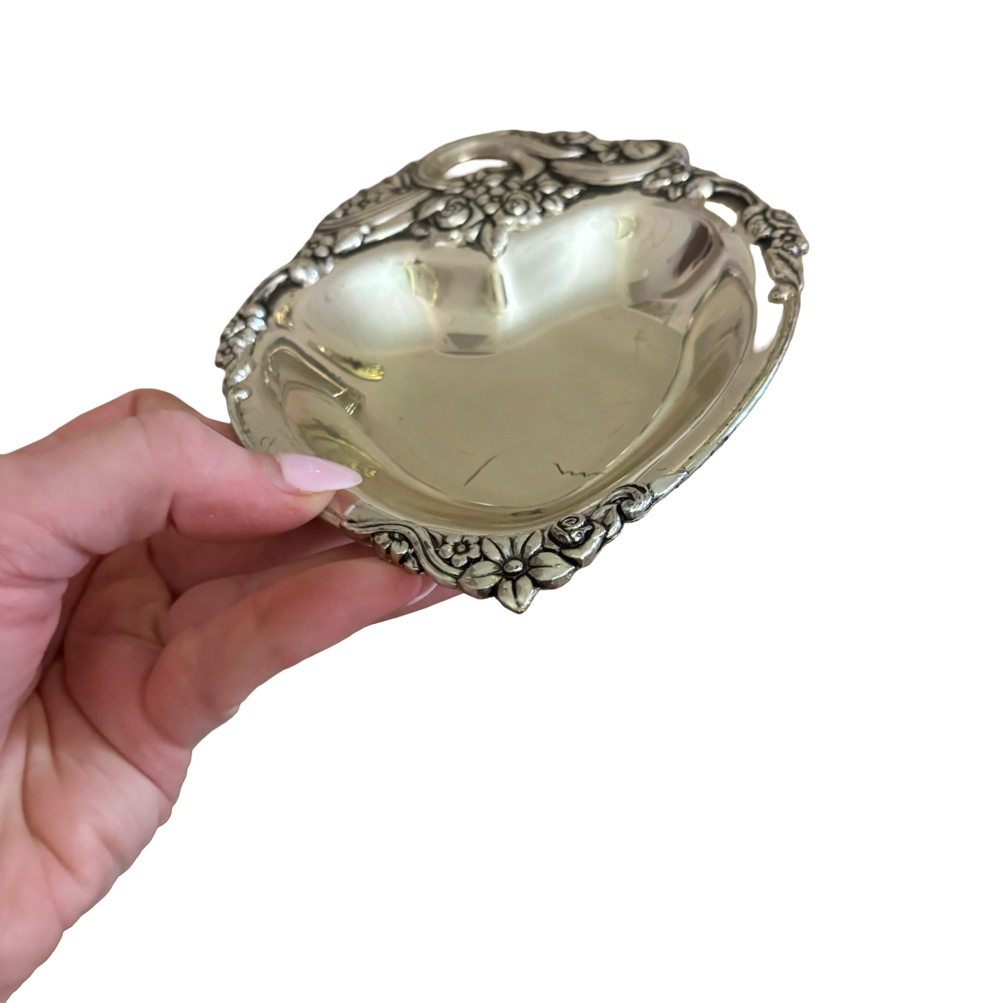 Silver Heart Dish