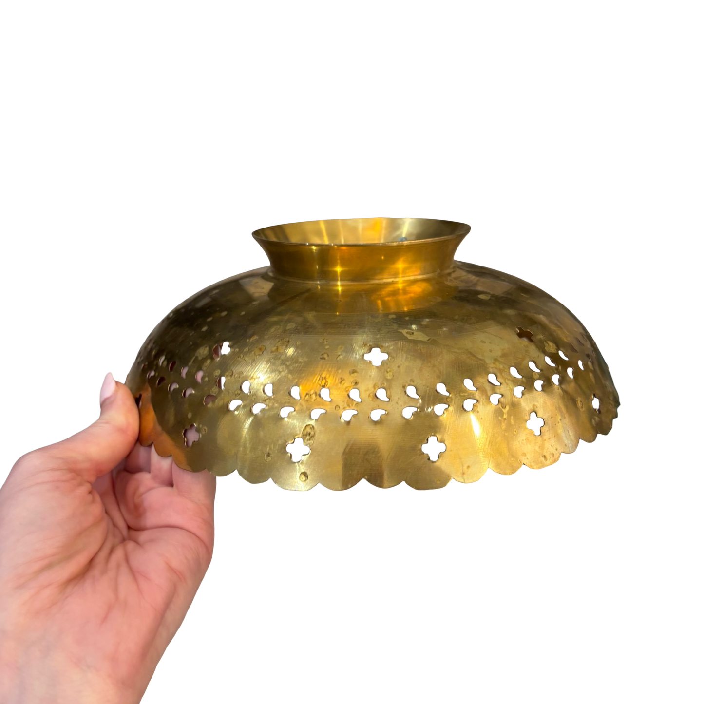 Brass Peacock Bowl