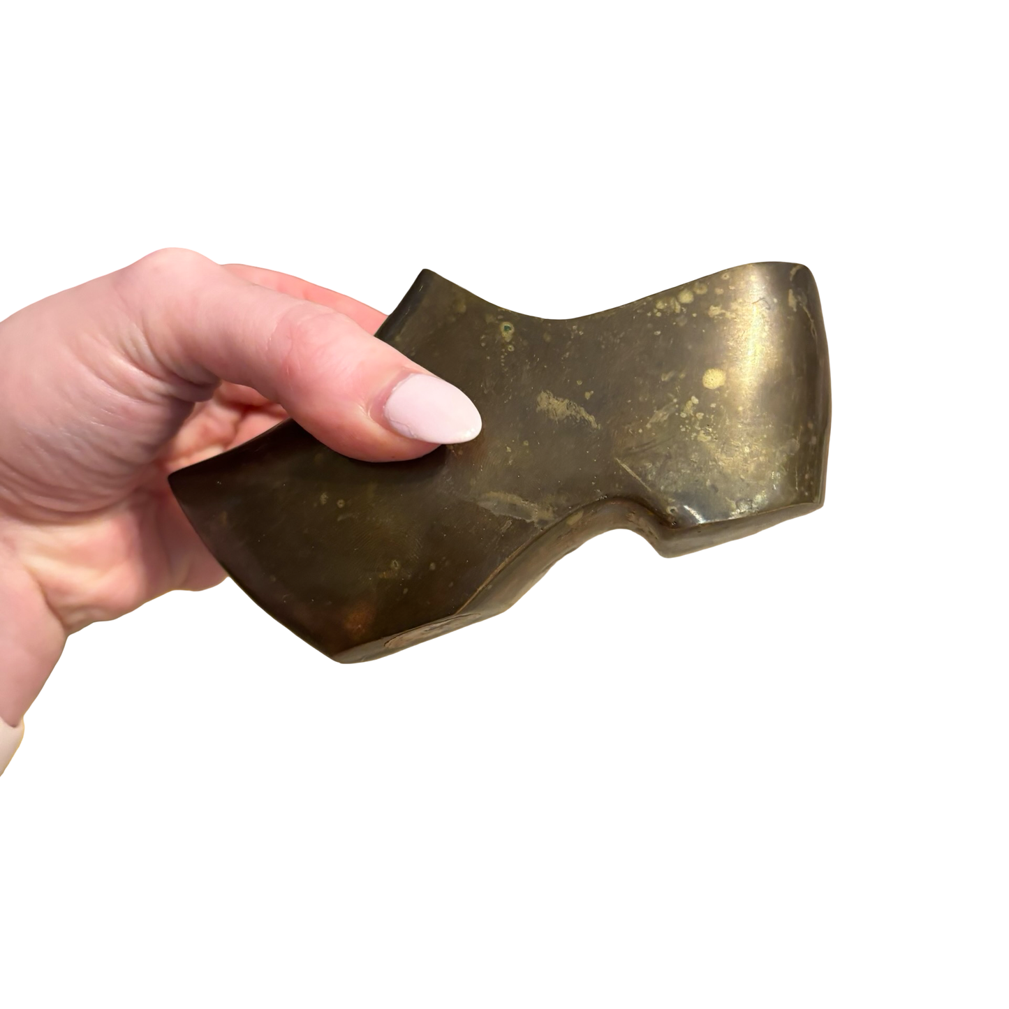 Brass Clog Ashtray