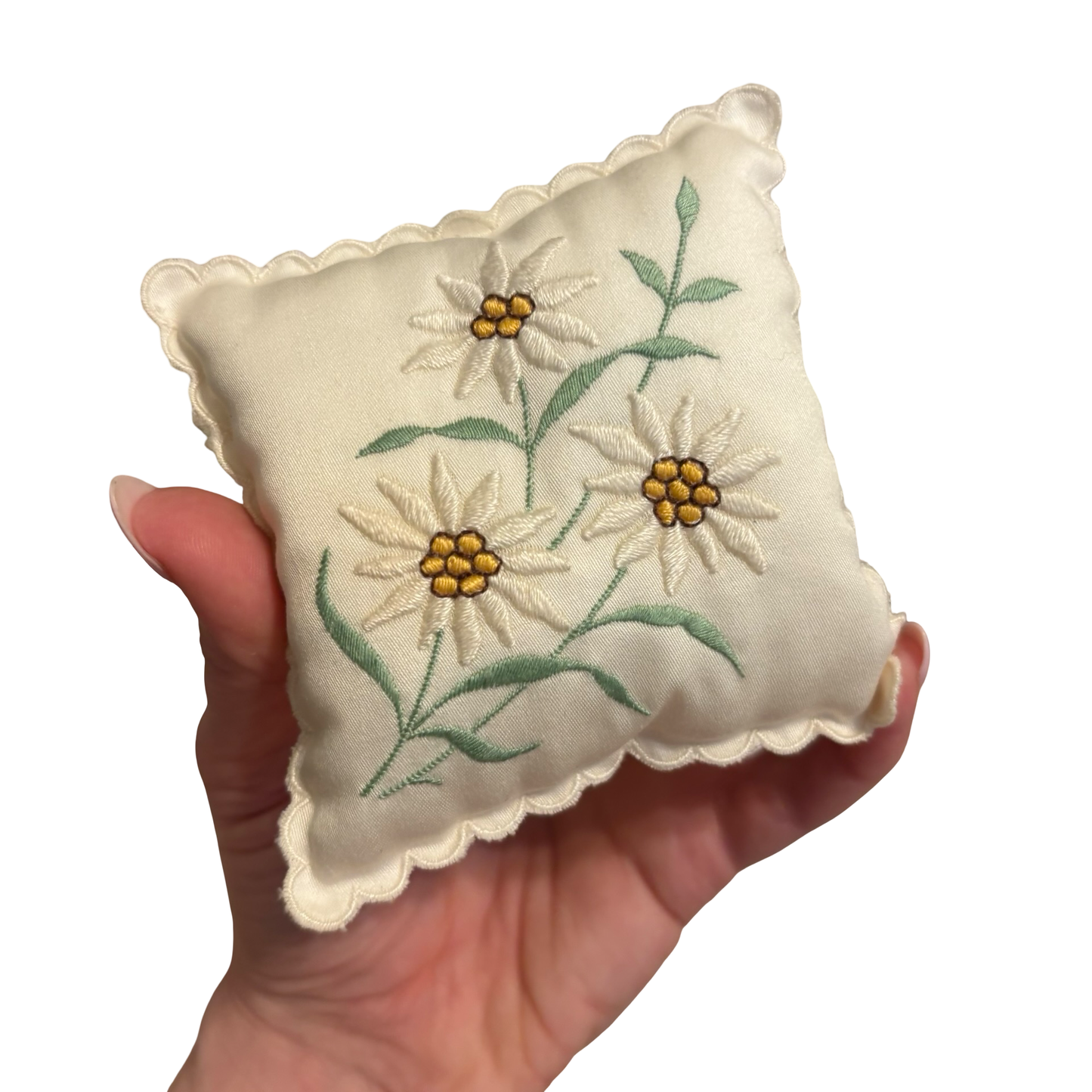 Edelweiss Floral Pin Cushion