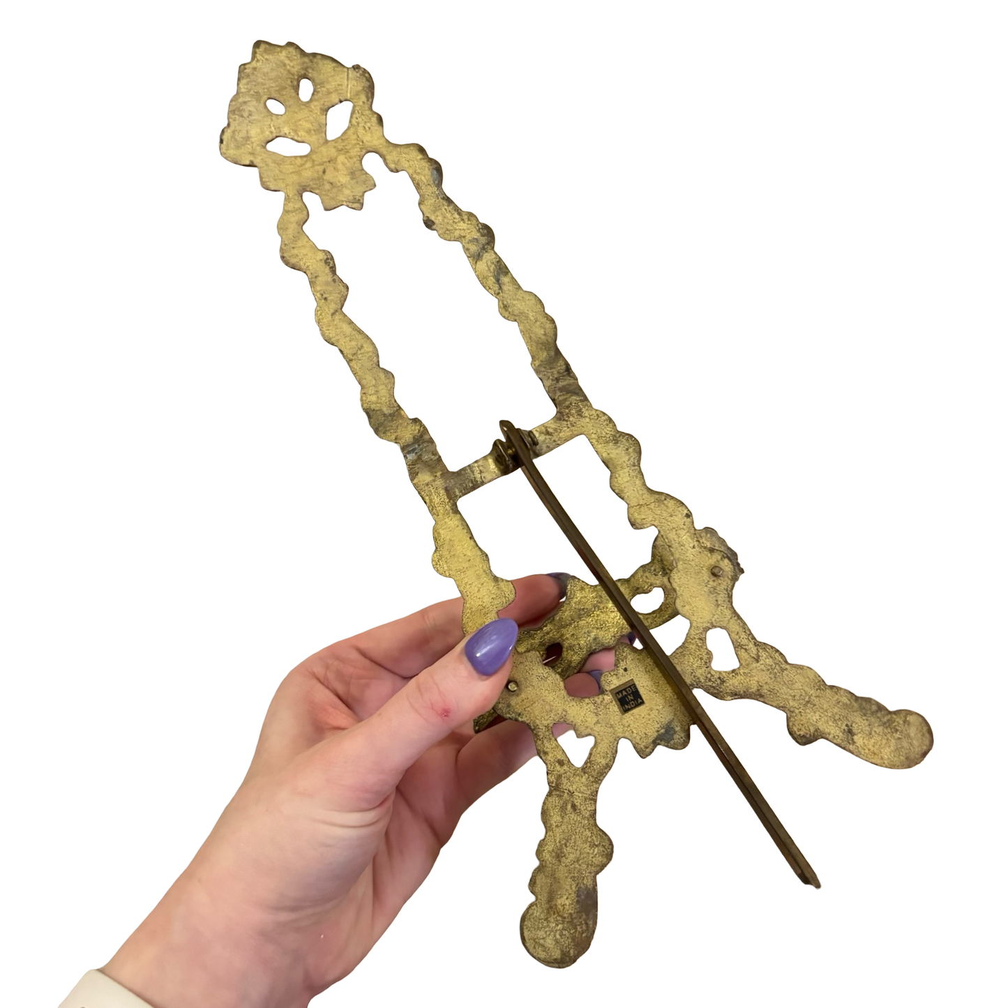 Medium Brass Easel