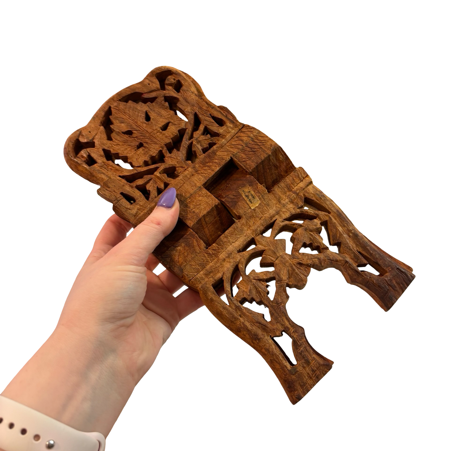 Medium Folding Wooden Book Stand