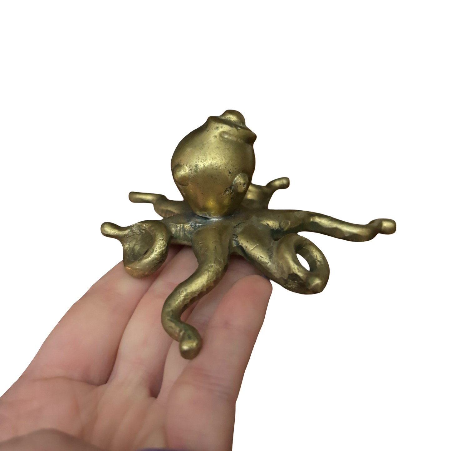 Brass Mini Octopus