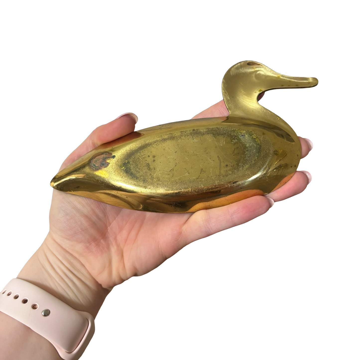 Brass Duck Dish