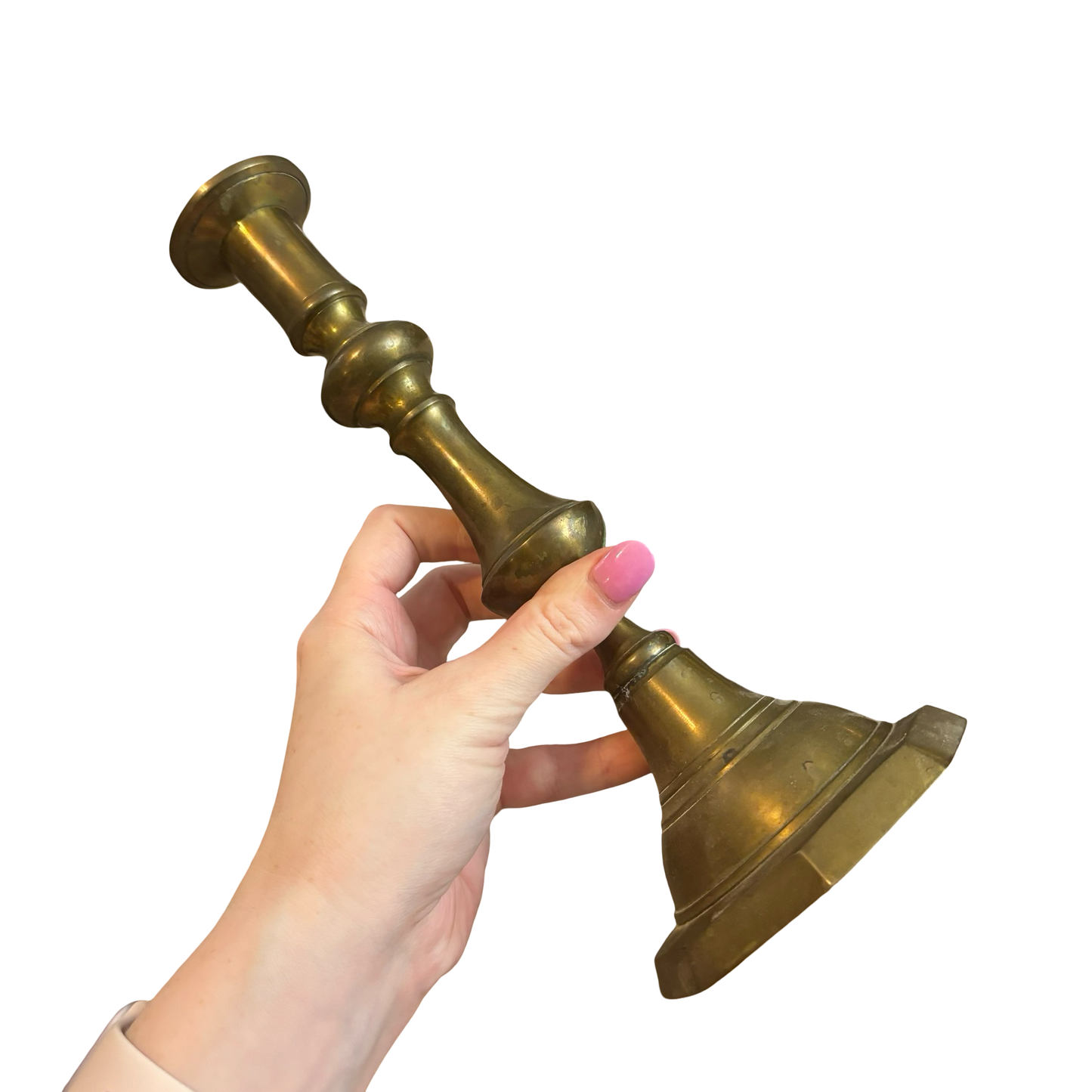 Brass Candlestick Pair