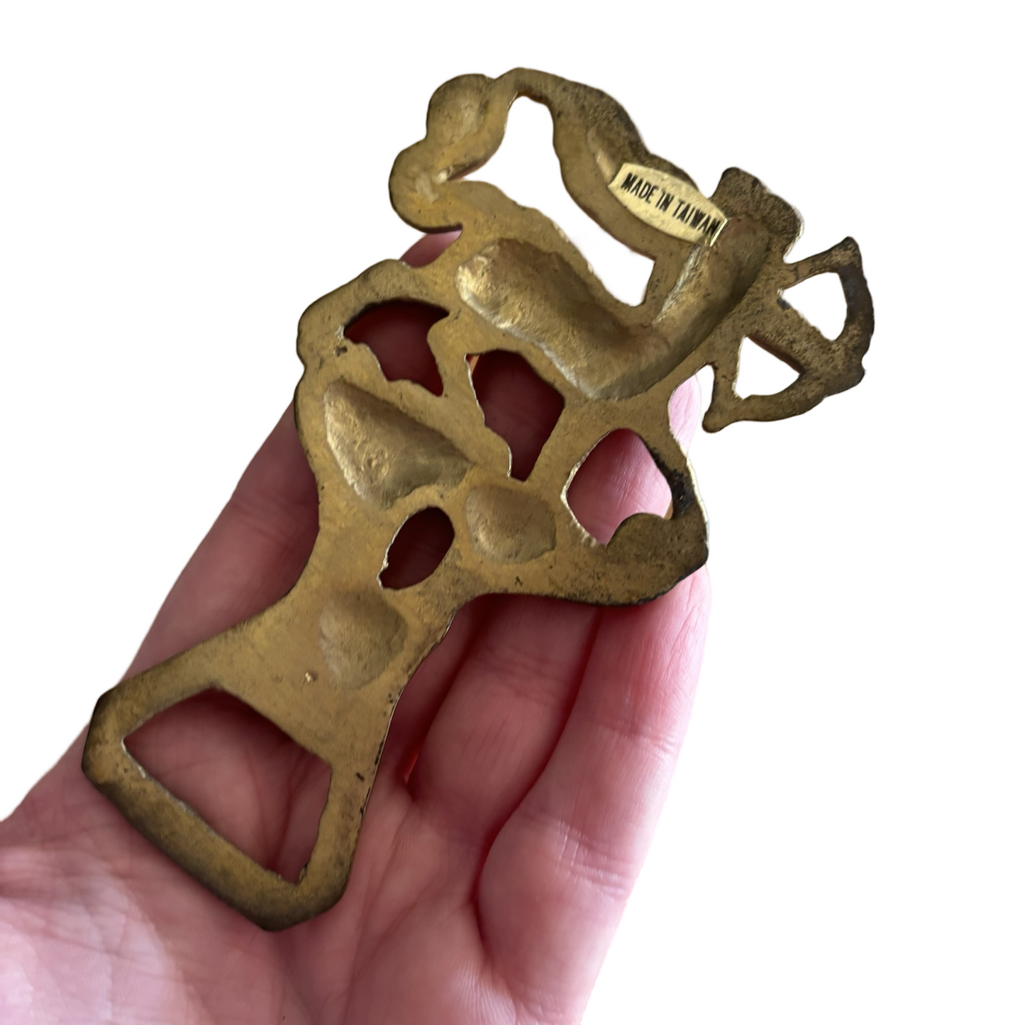 Brass Sagittarius Bottle Opener