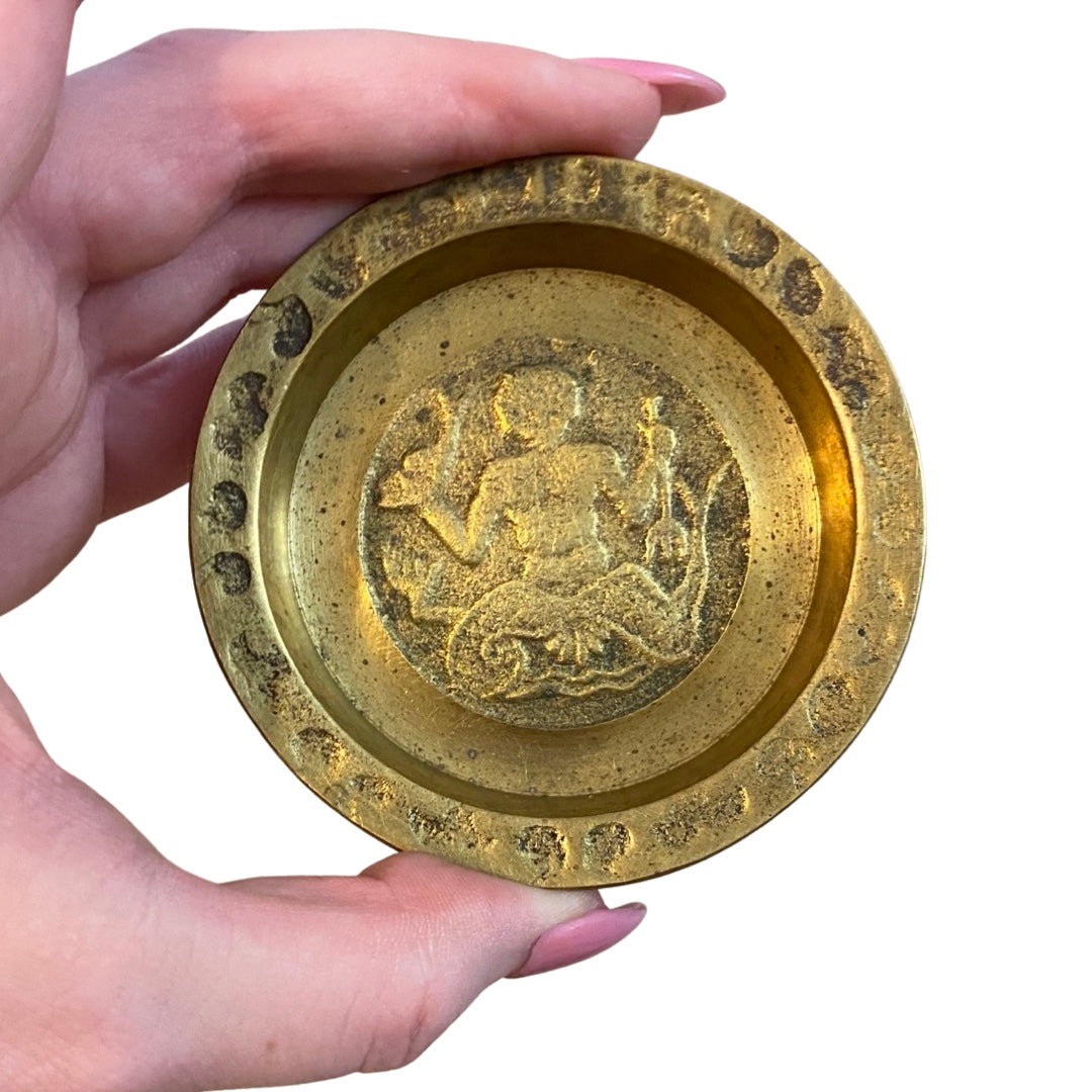 Brass Zodiac Coasters