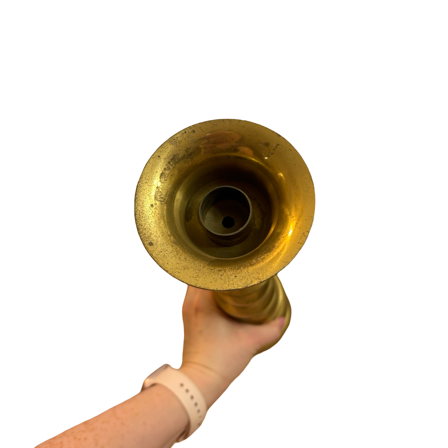 Large Brass Candlestick