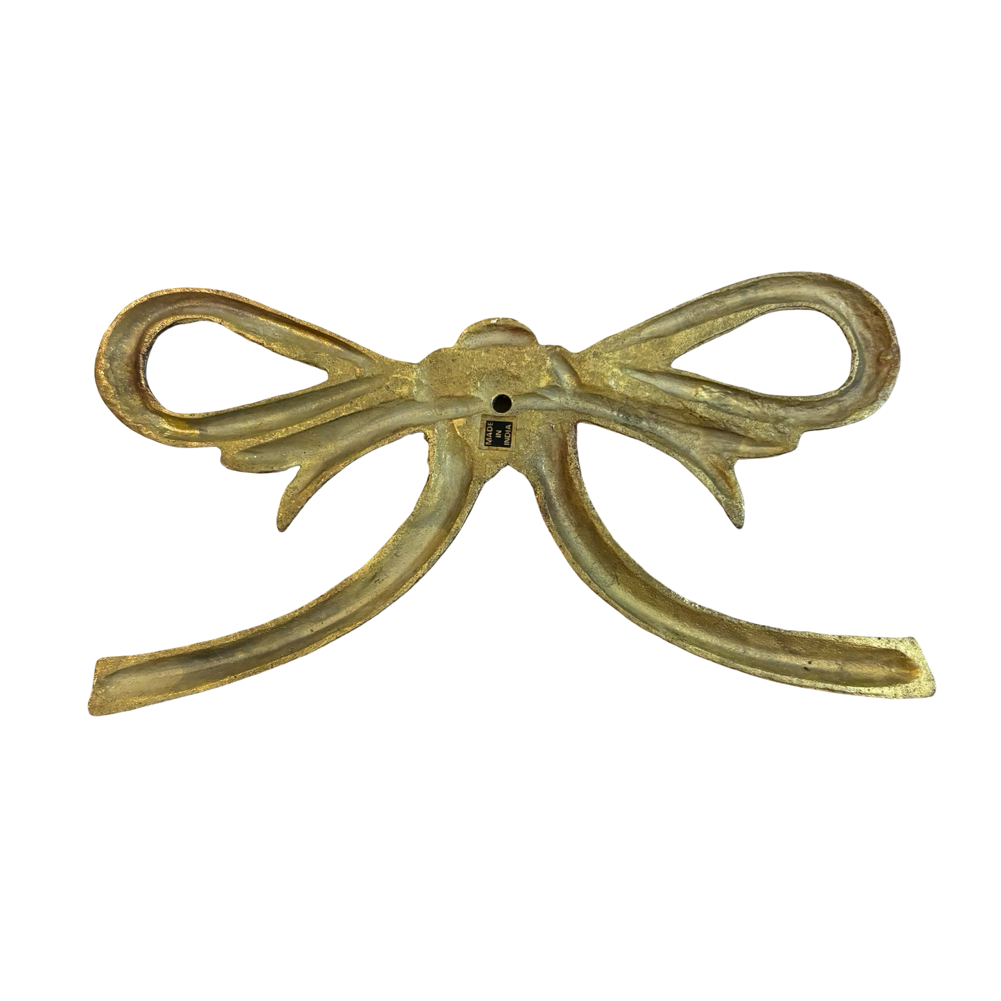 Brass Bow Wall Decor