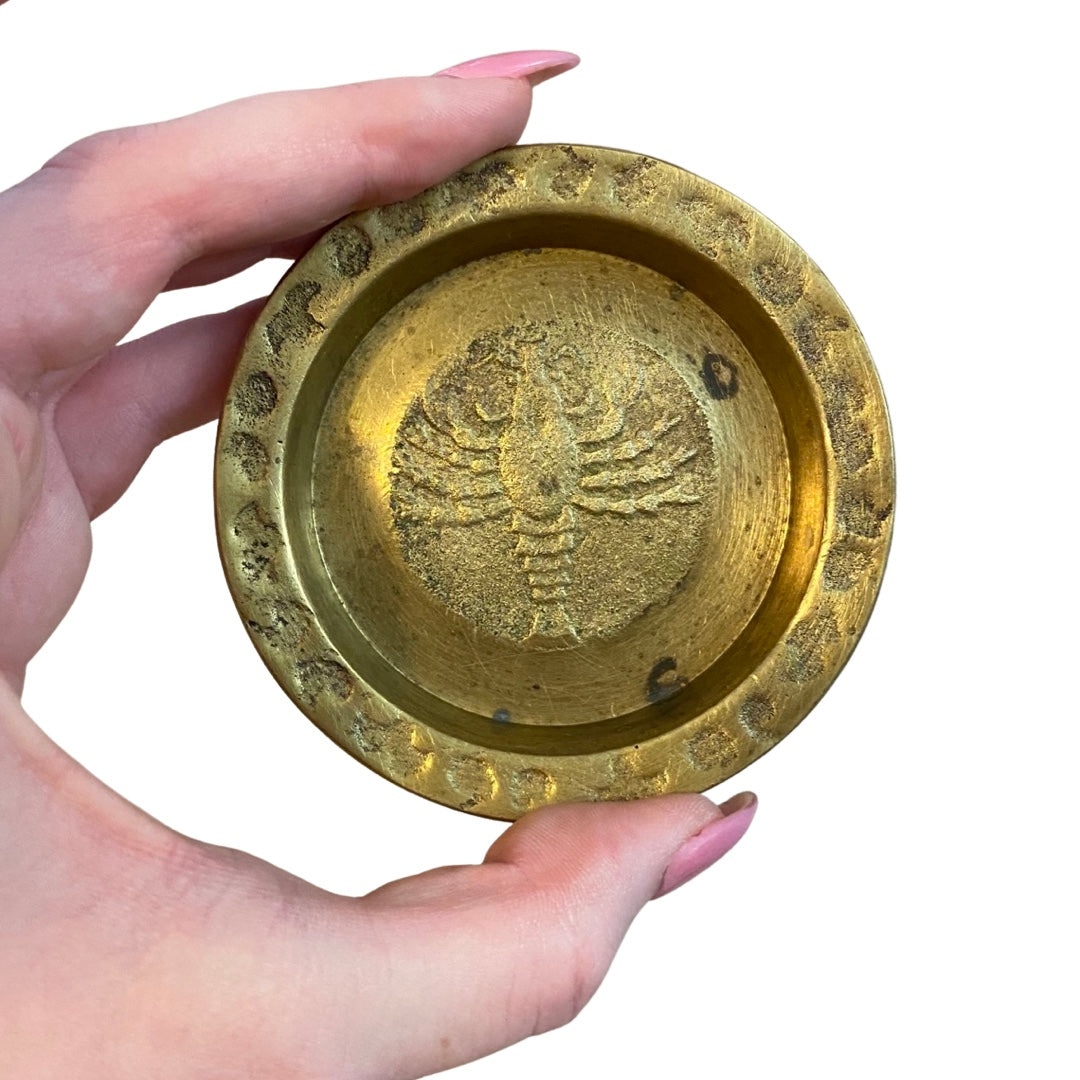 Brass Zodiac Coasters