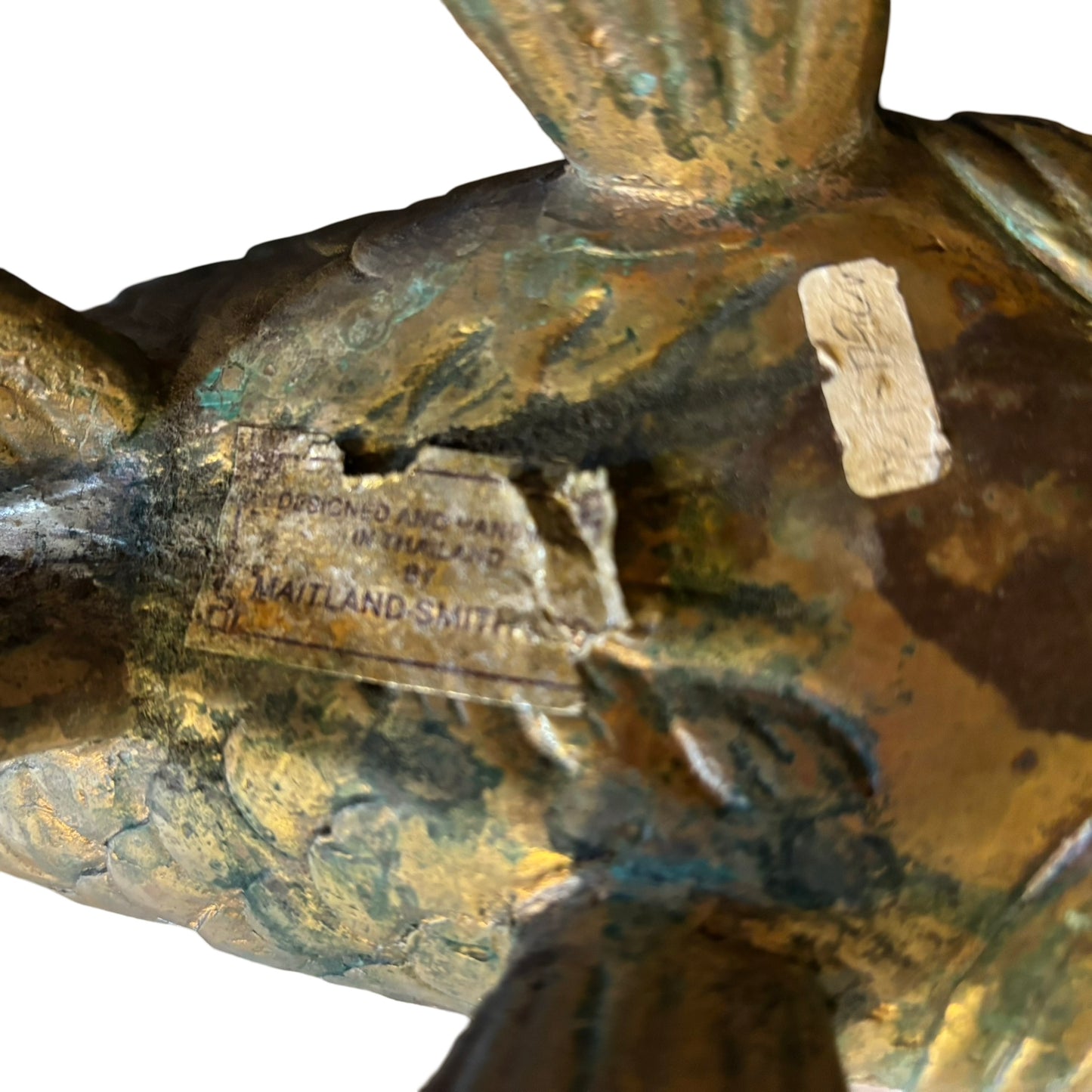 Brass Koi Fish by Maitland Smith