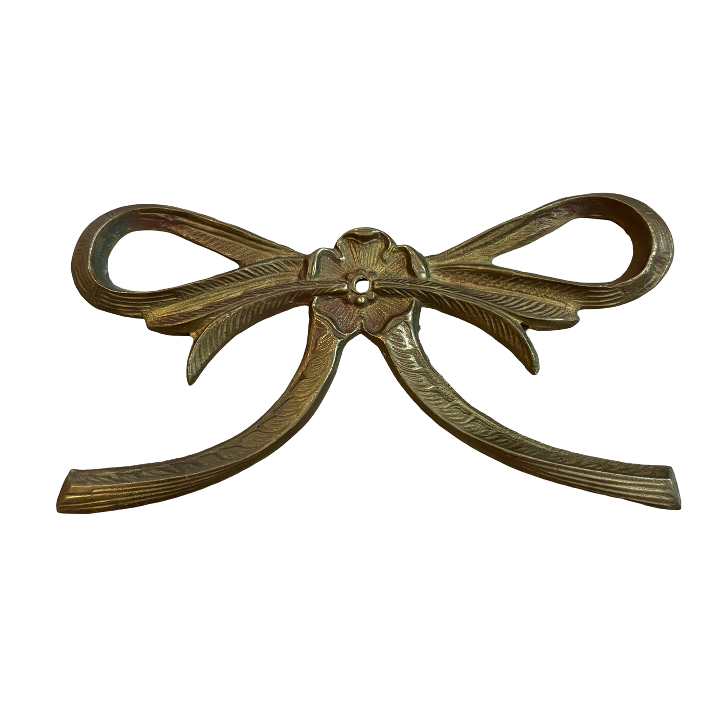 Brass Bow Wall Decor
