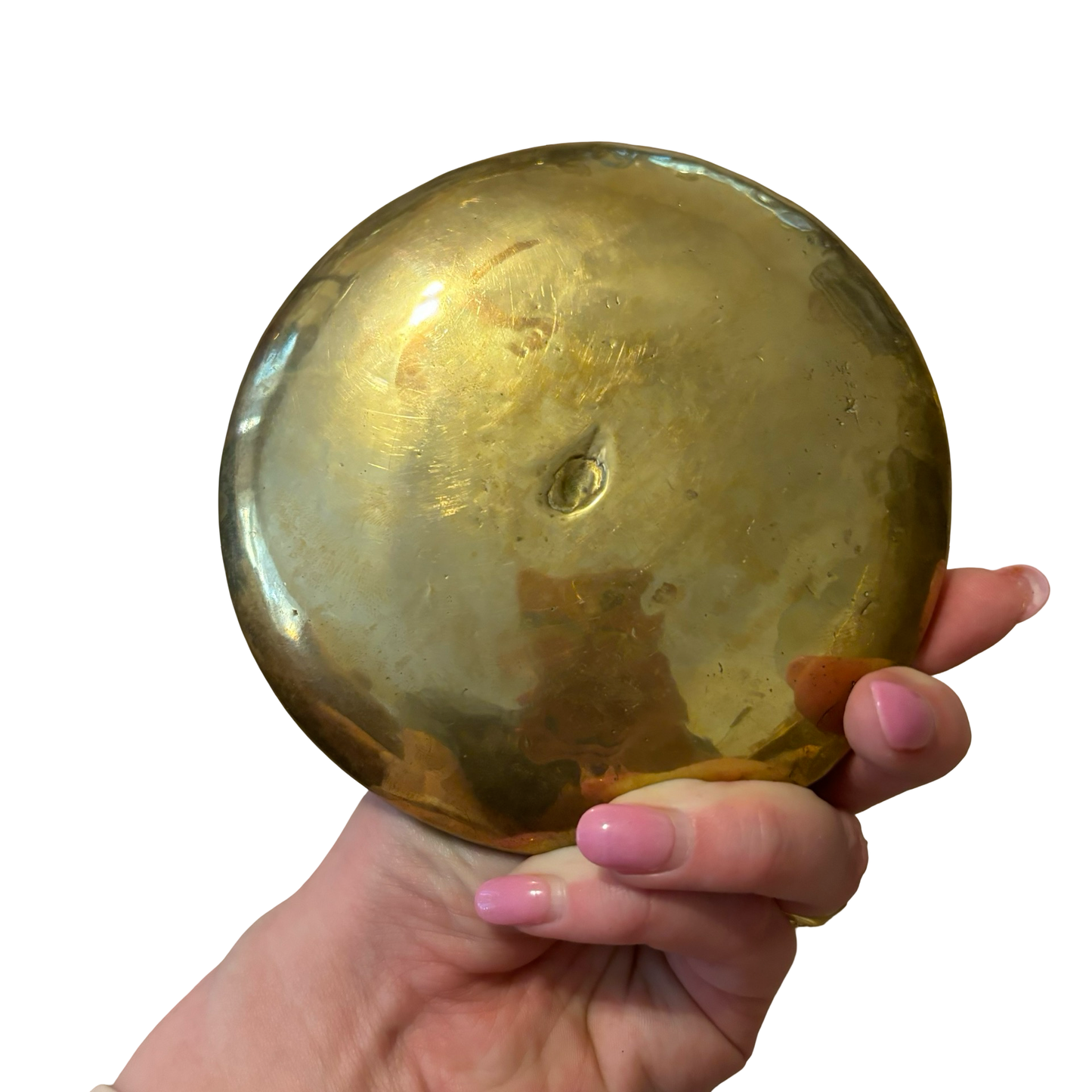 Brass Peacock Trinket Dish