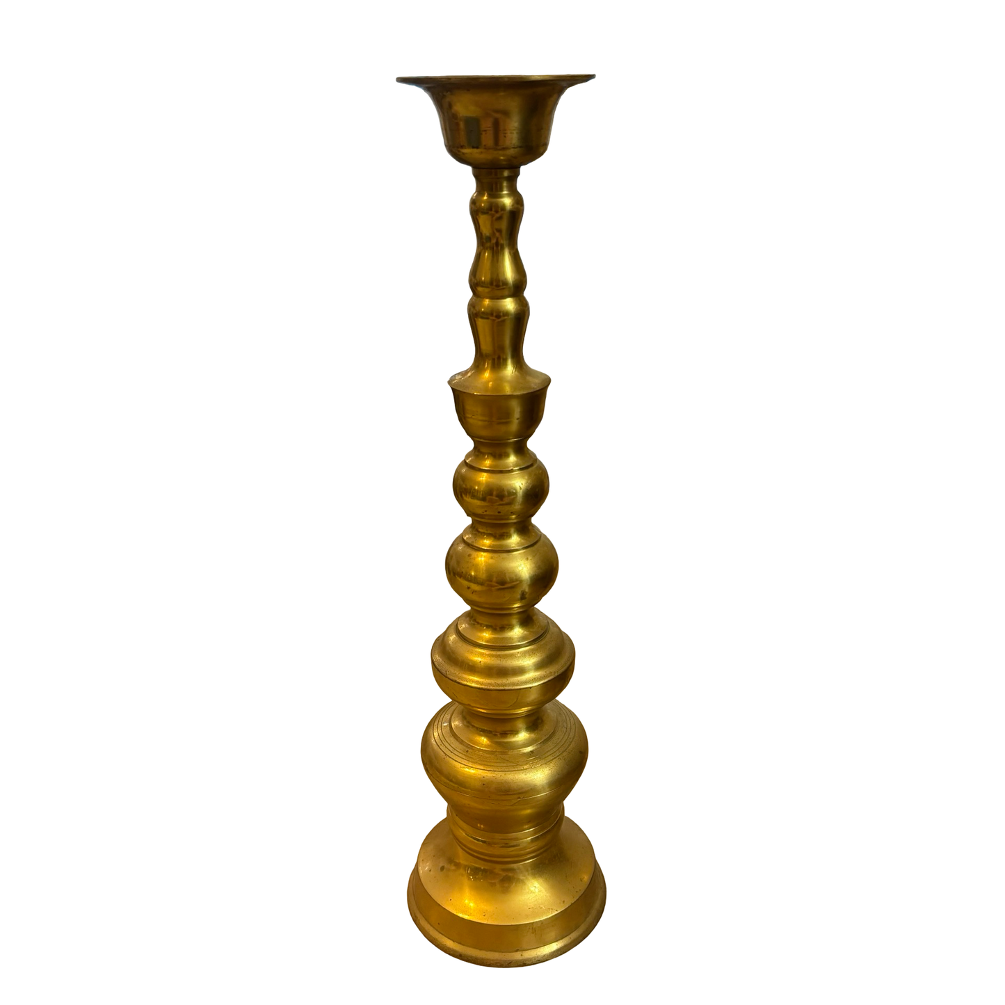 Large Brass Candlestick