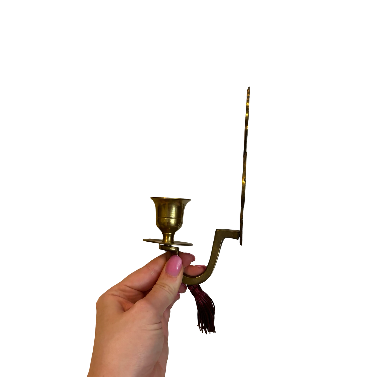 Brass Sconce Pair