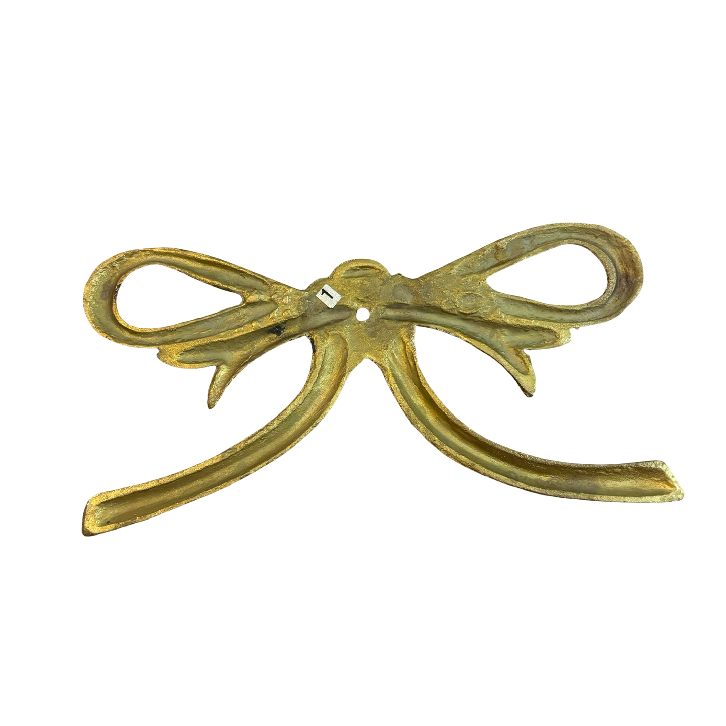 Brass Bow Wall Decor