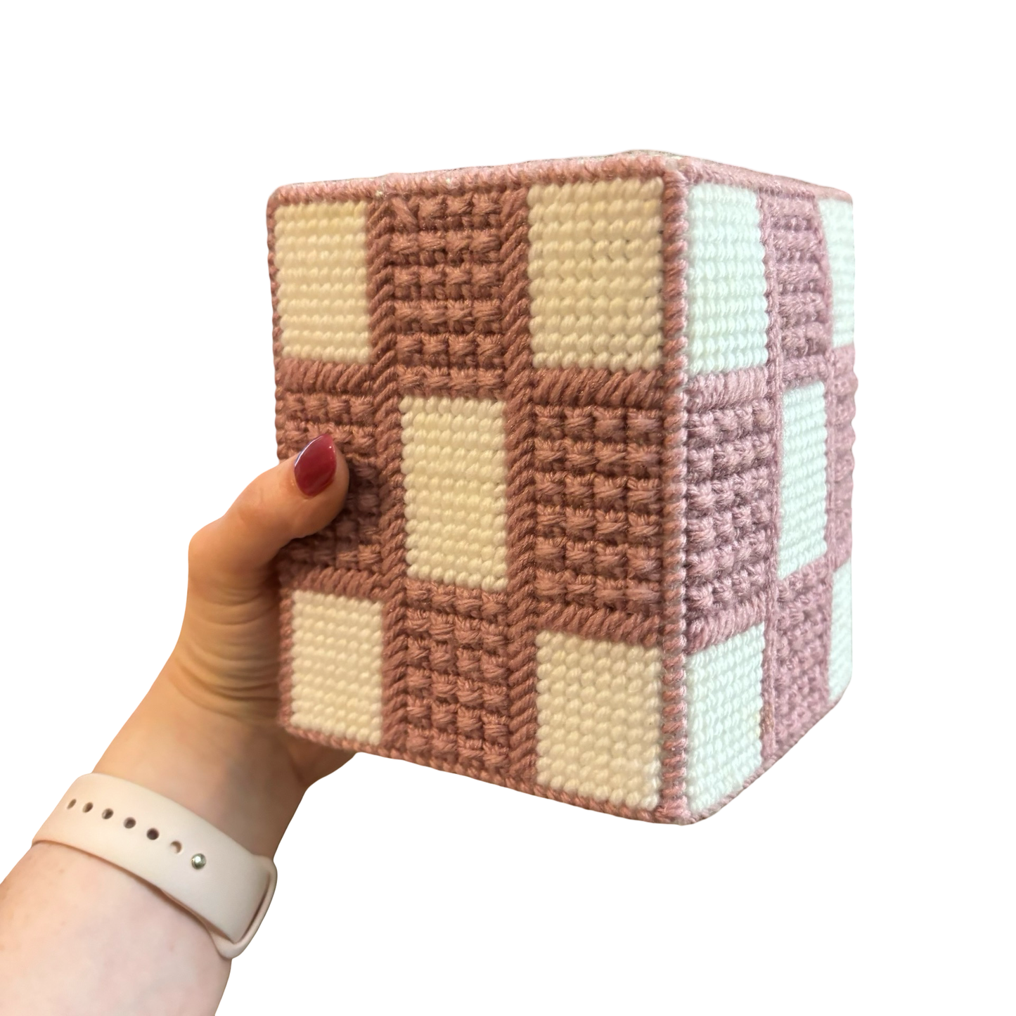 Checkered Tissue Cover
