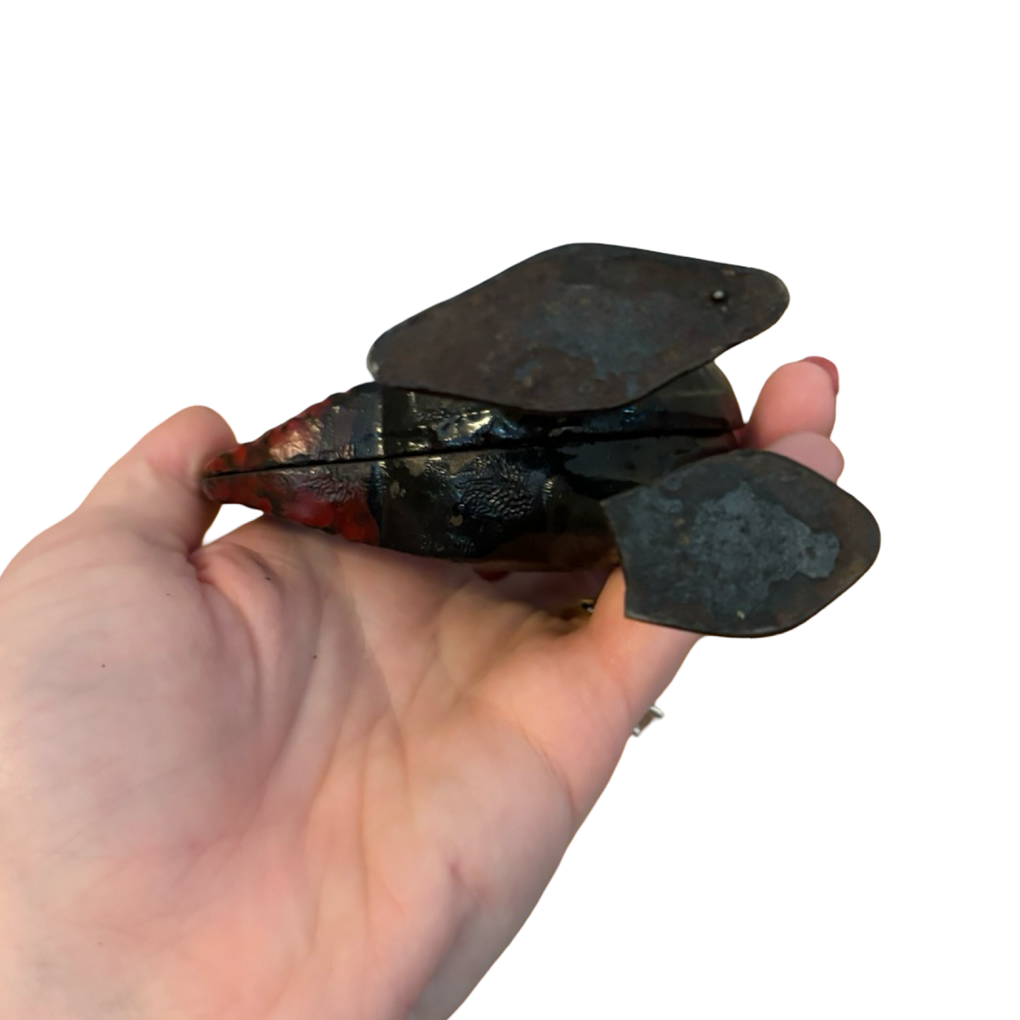 Cast Iron Rooster Chicken Bank