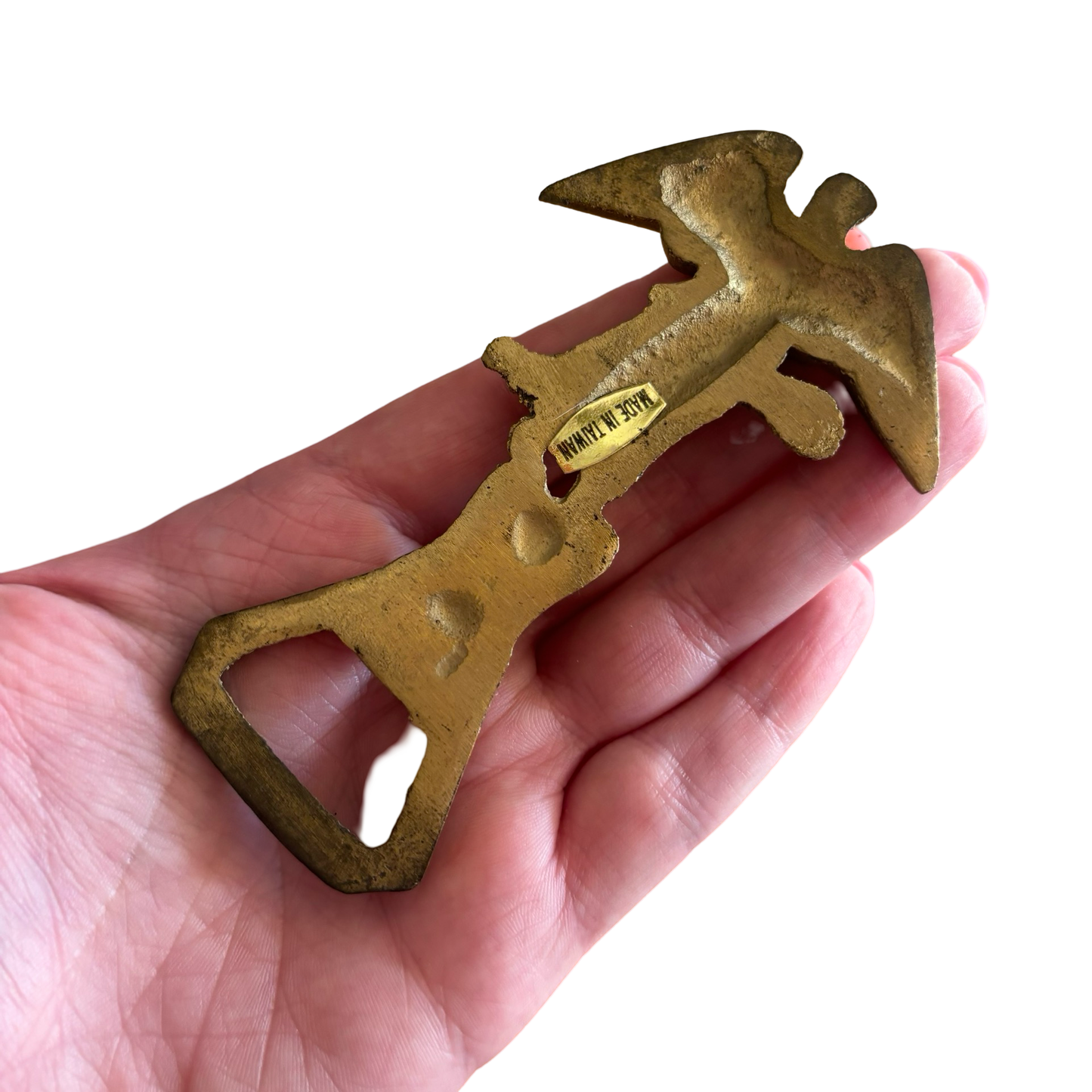 Brass Virgo Bottle Opener