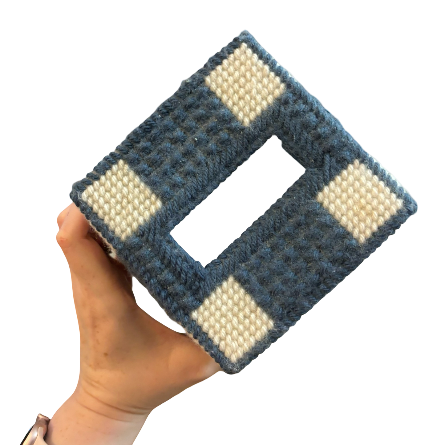 Checkered Tissue Cover