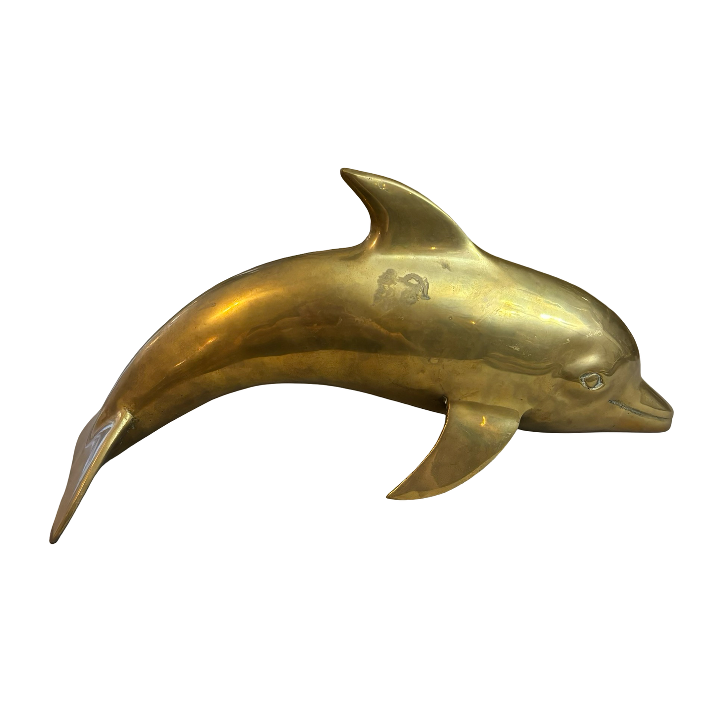 Large Brass Dolphin