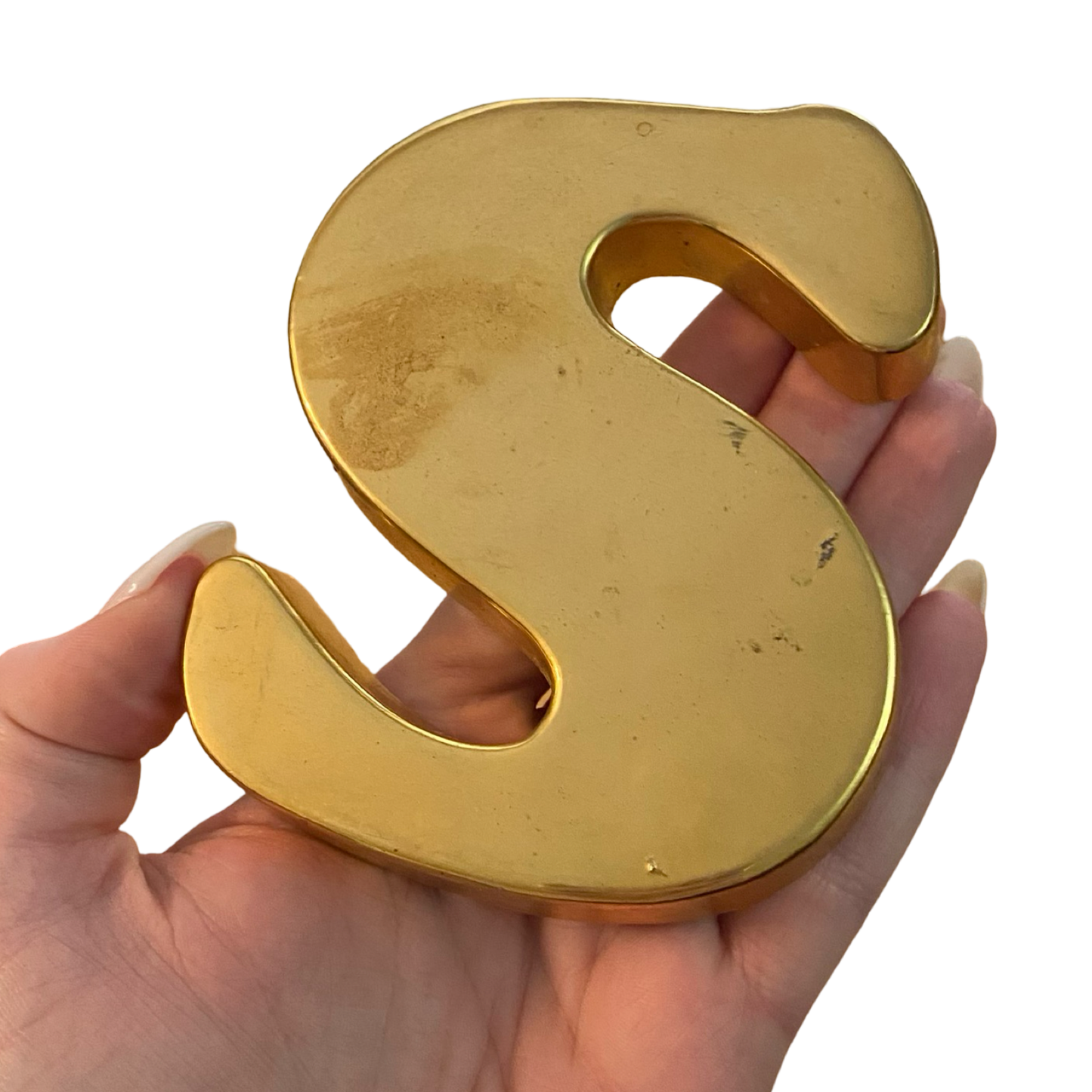 Letter S Paperweight
