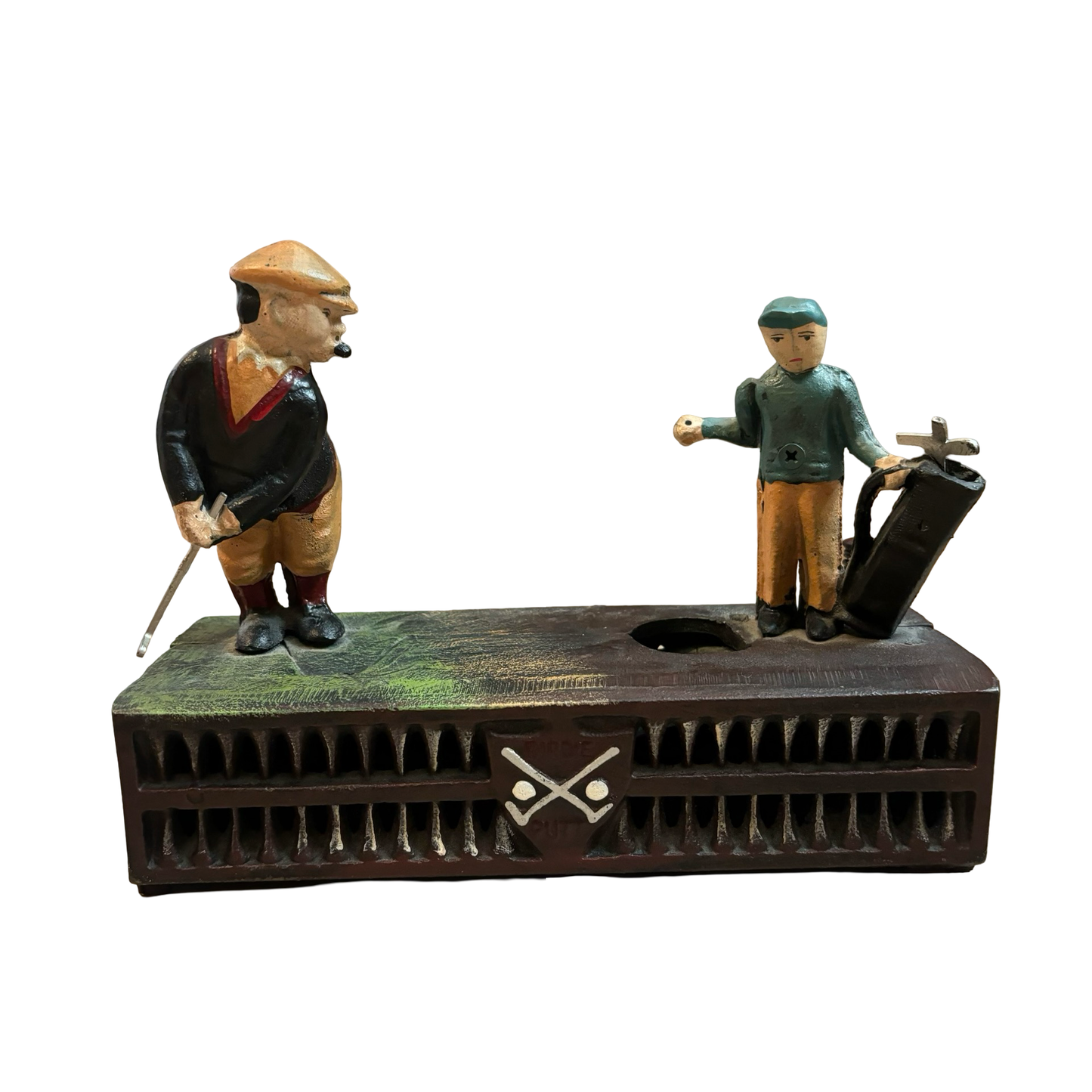 Cast Iron Birdie Putt Coin Bank