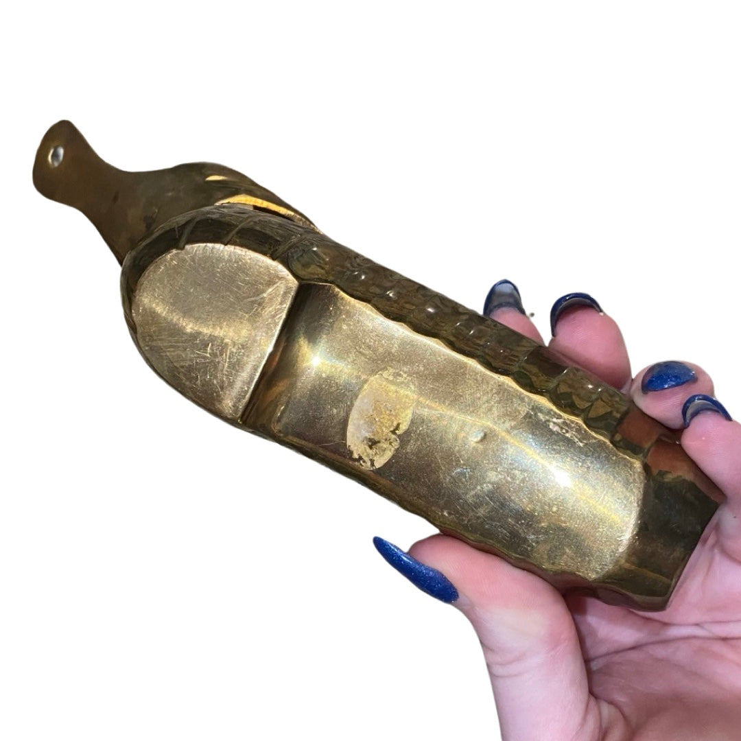 Medium Brass Ballet Slipper