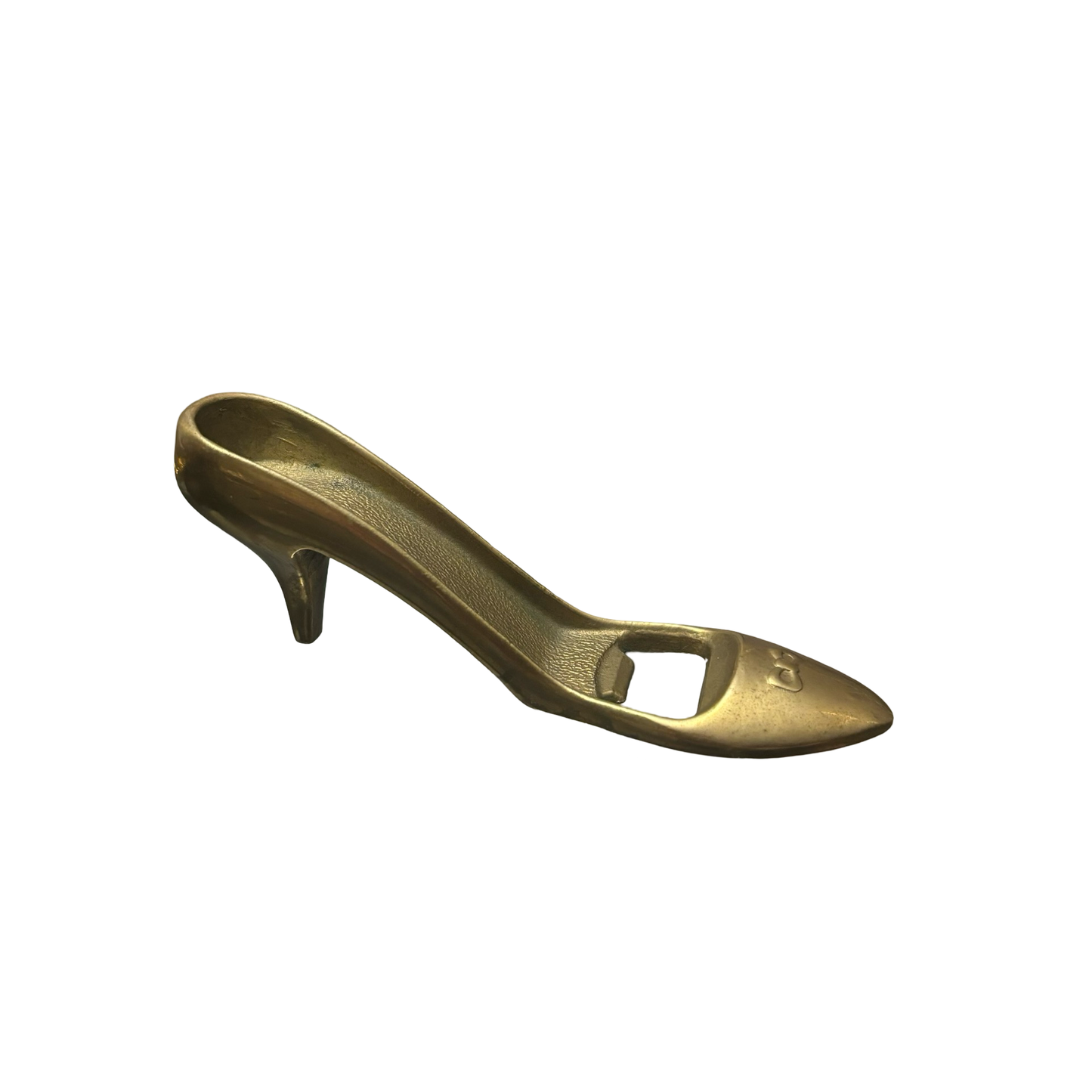 Brass Princess High Heel Shoe Bottle Opener