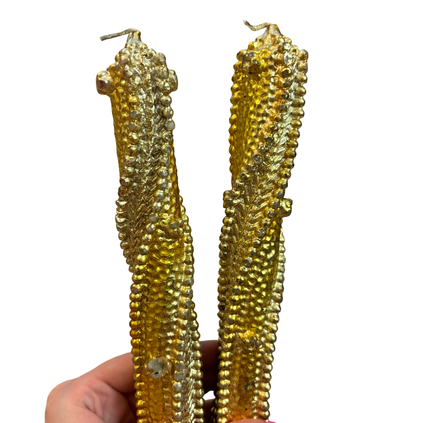 Set of Decorative Taper Candles