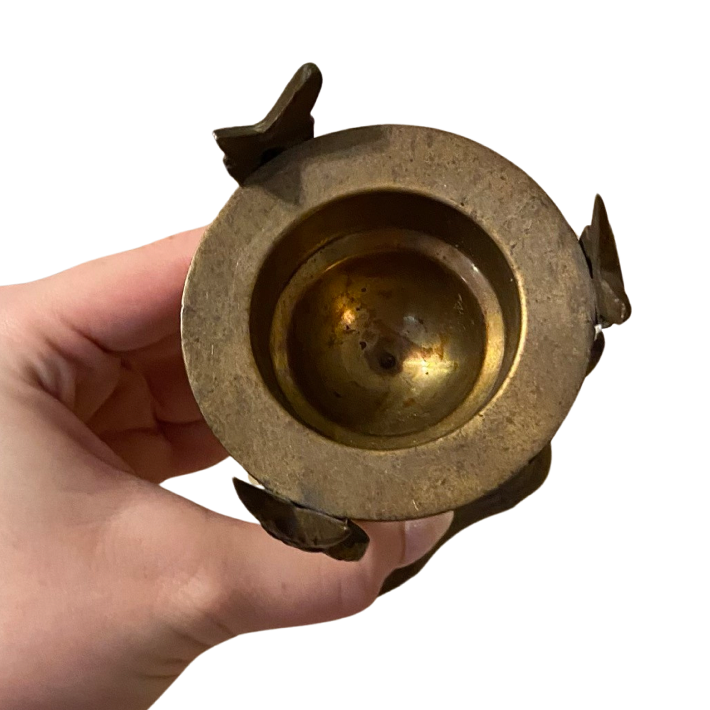 Brass Ram’s Head Incense Burner