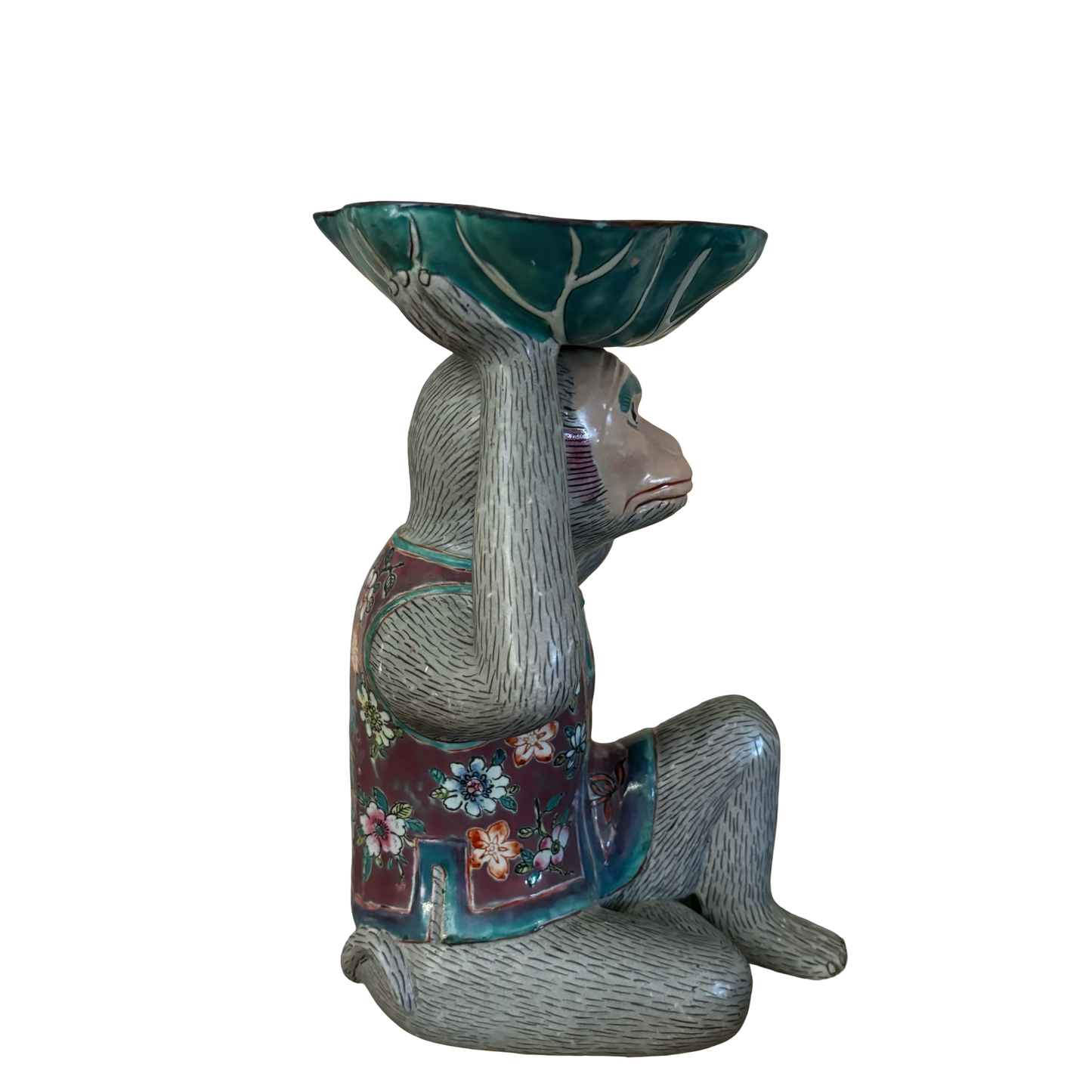Large Porcelain Bar Monkey