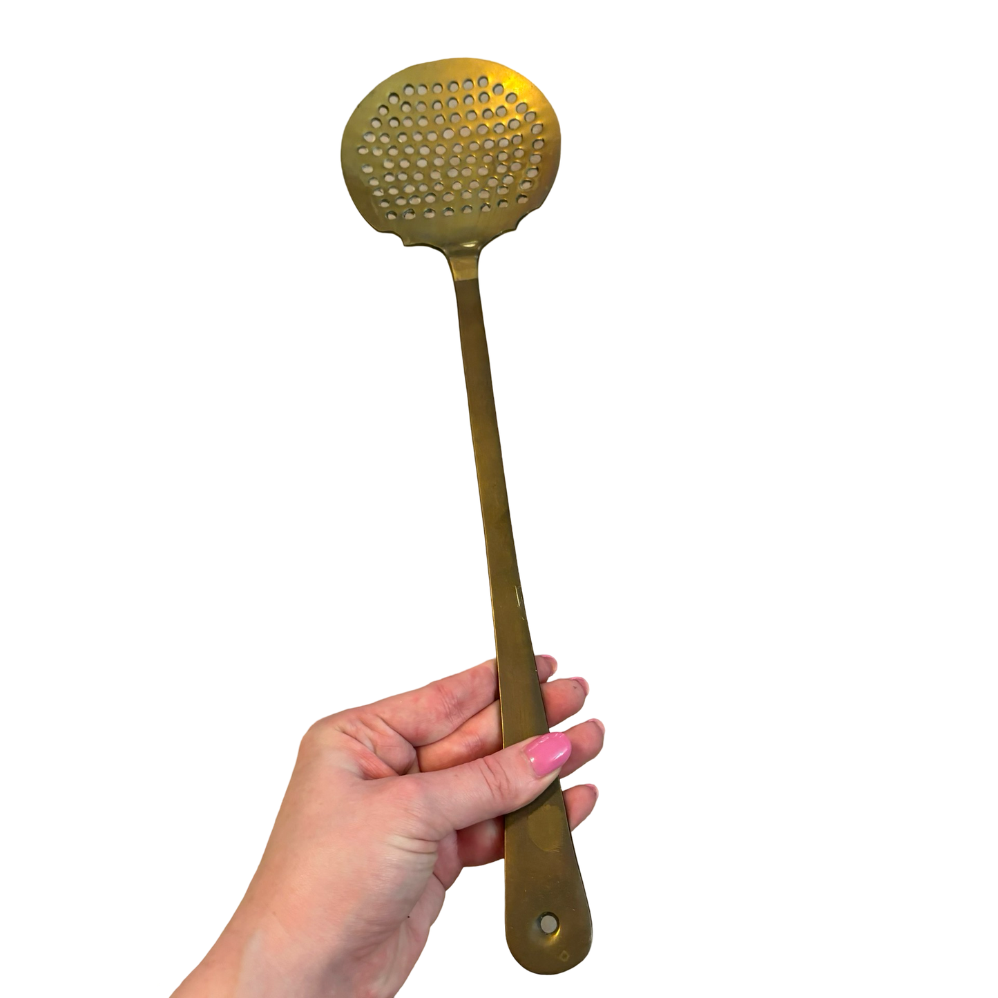 Large Brass Kitchen Tool