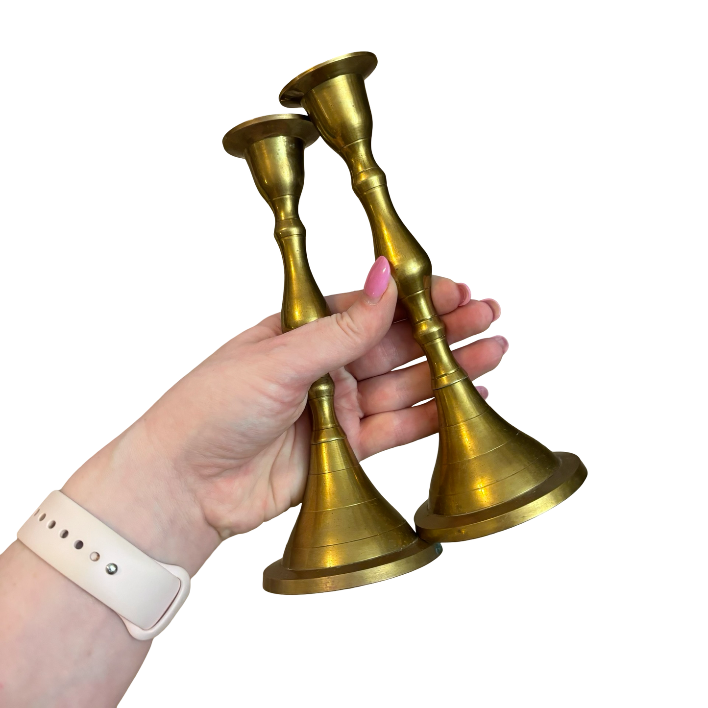 Pair of Brass Candlesticks