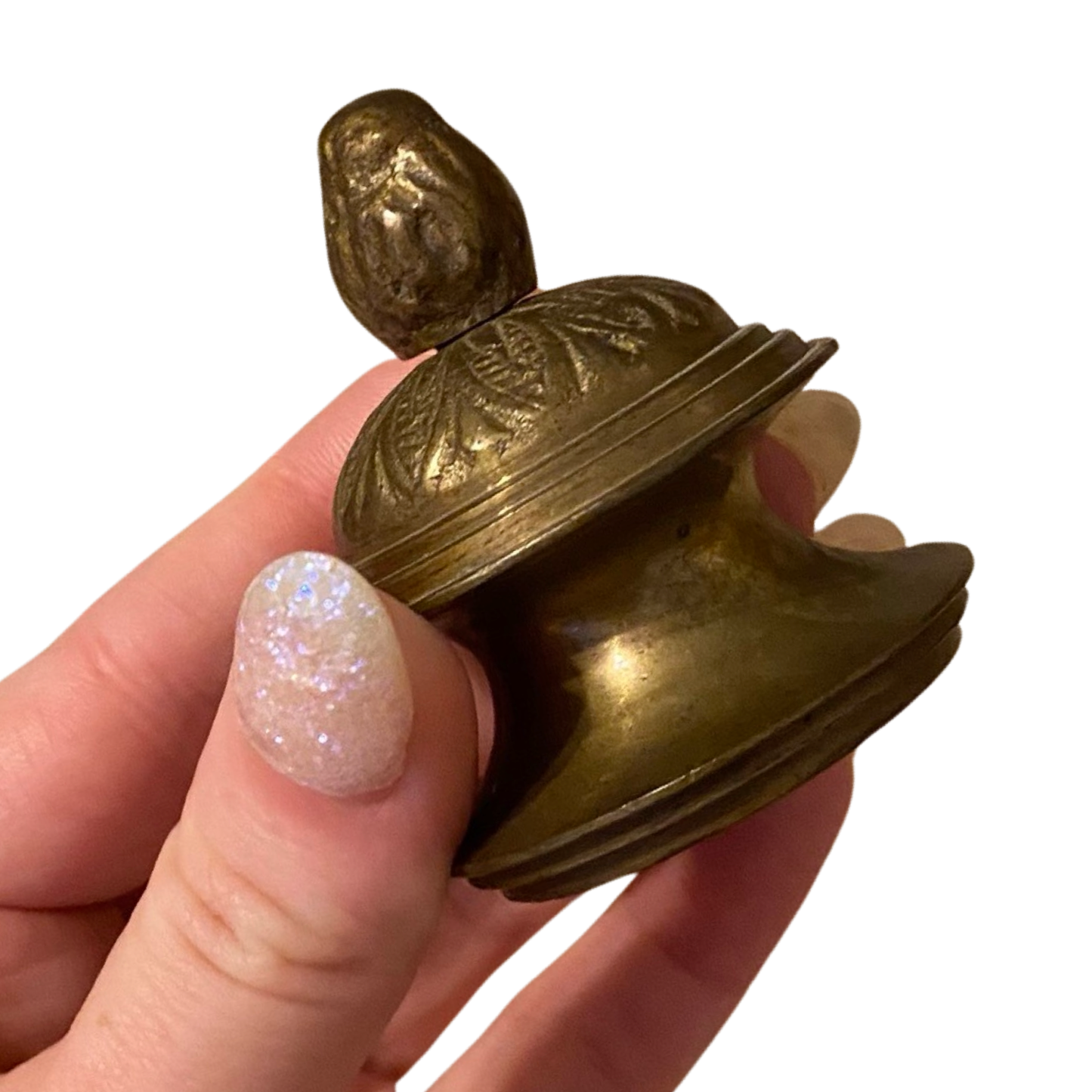 Brass Ram’s Head Incense Burner