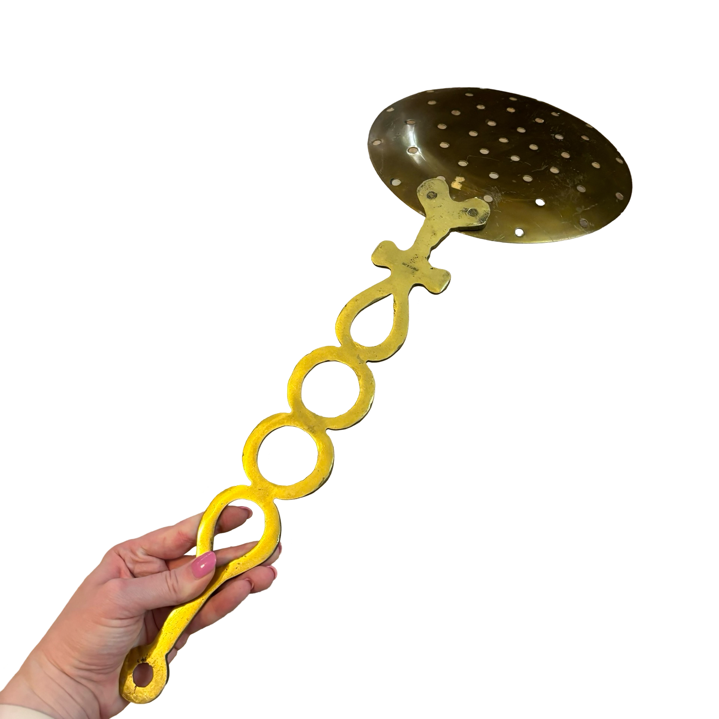 Large Brass Kitchen Tool