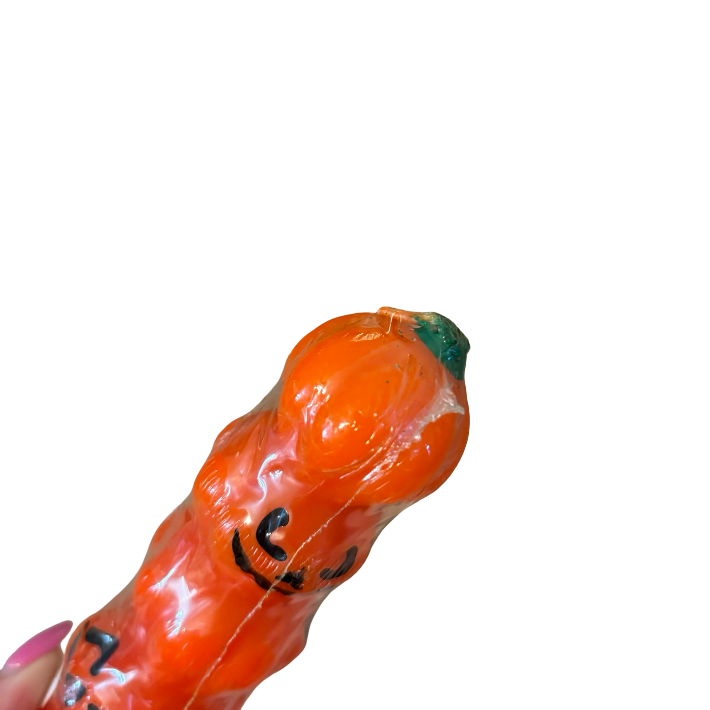 Pumpkin Taper Candle