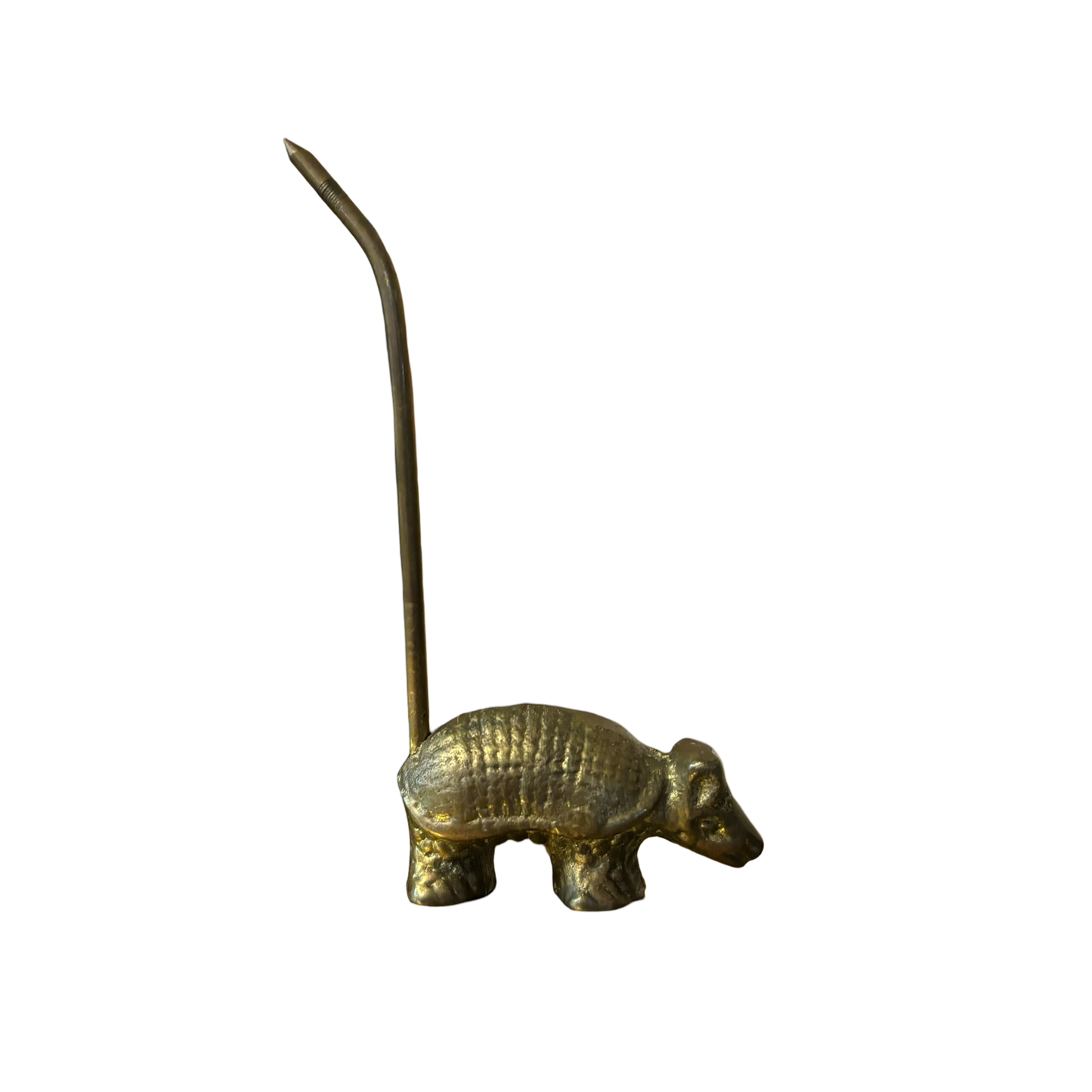 Brass Armadillo Receipt Spike