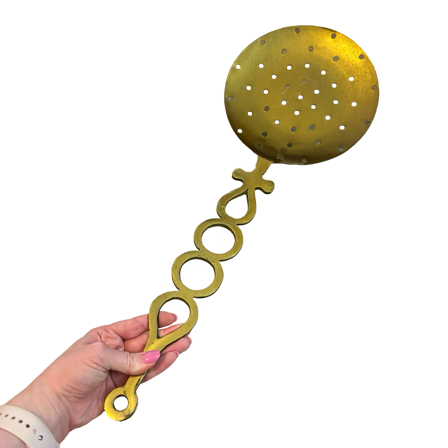 Large Brass Kitchen Tool