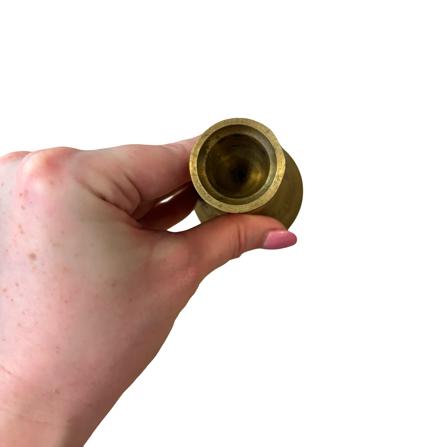 Brass Bell/Candle Holder